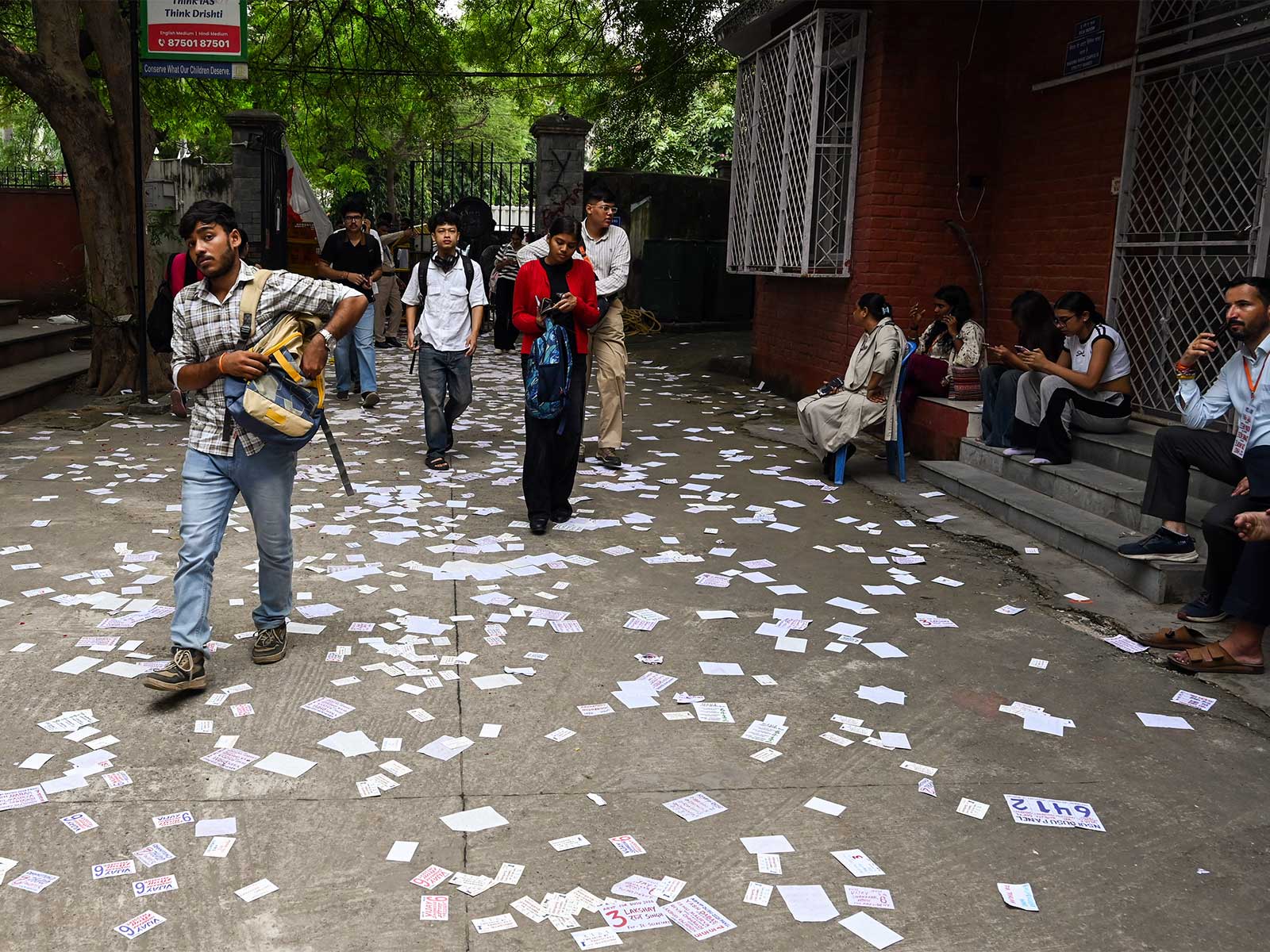 DUSU poll campaign underway (File Photo/ANI) DUSU poll campaign underway (File Photo/ANI)