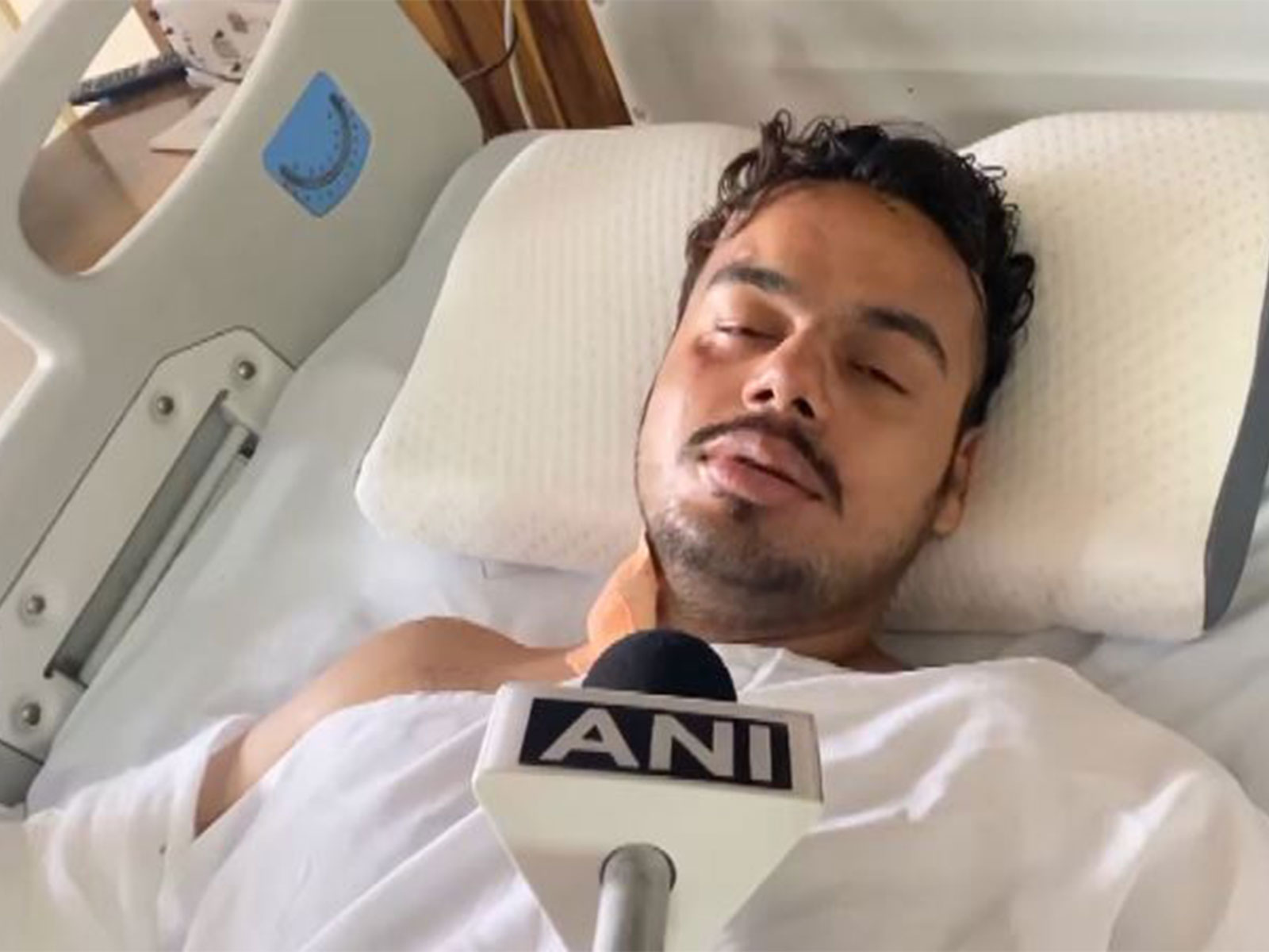 Victim Himanshu (Photo/ANI)
