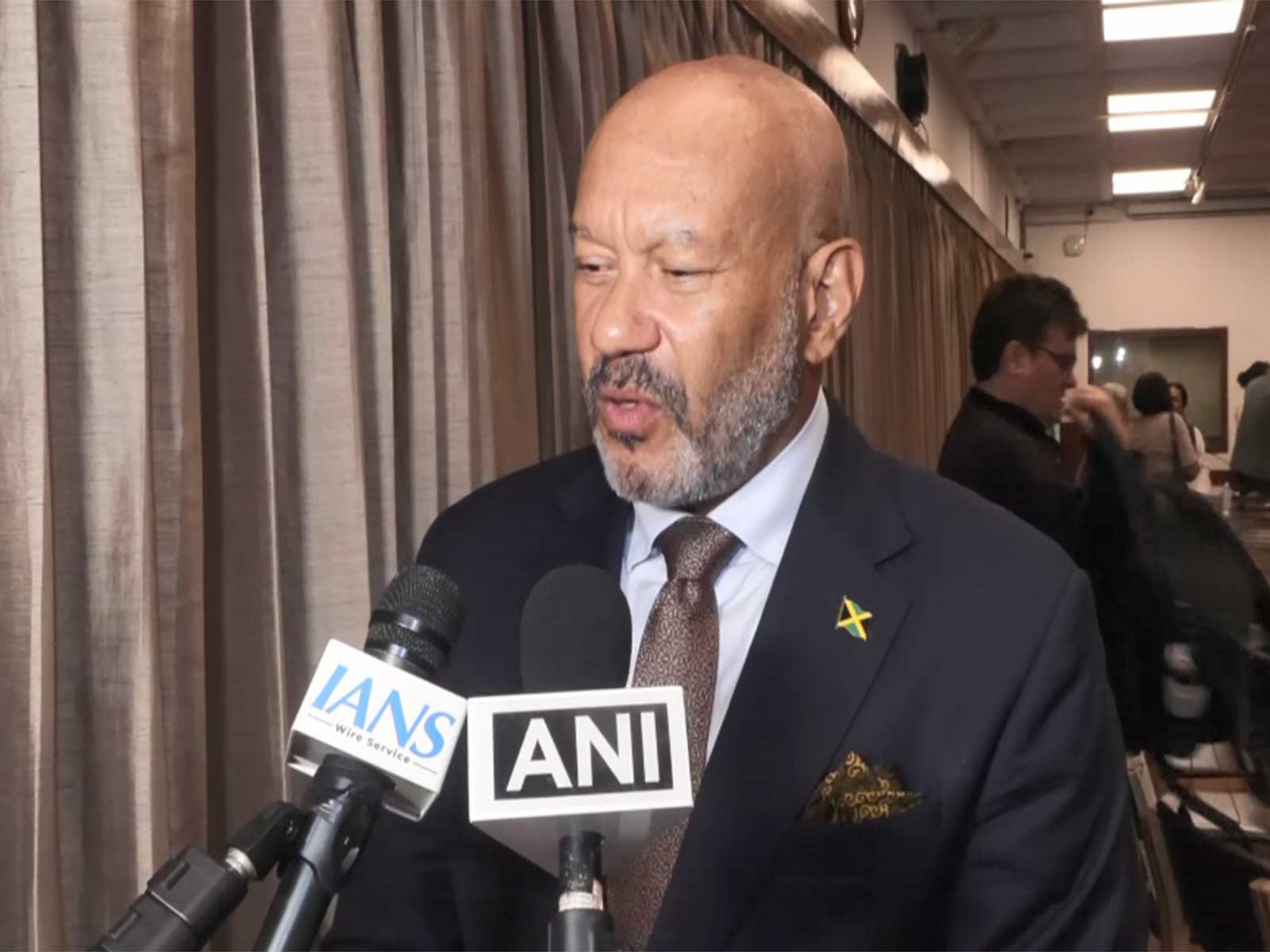  High Commissioner of Jamaica to India Jason Keats Matthew Hall (Photo/ANI)