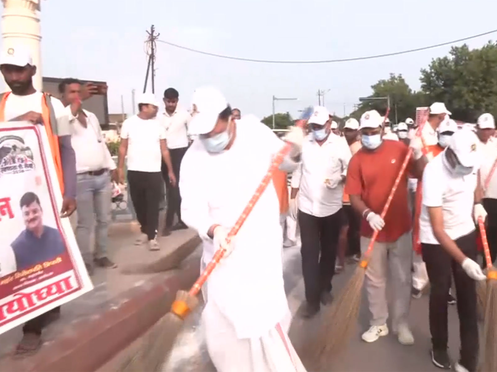Visual from Lata Mangeshkar Chowk, Ayodhya (Photo/ANI)