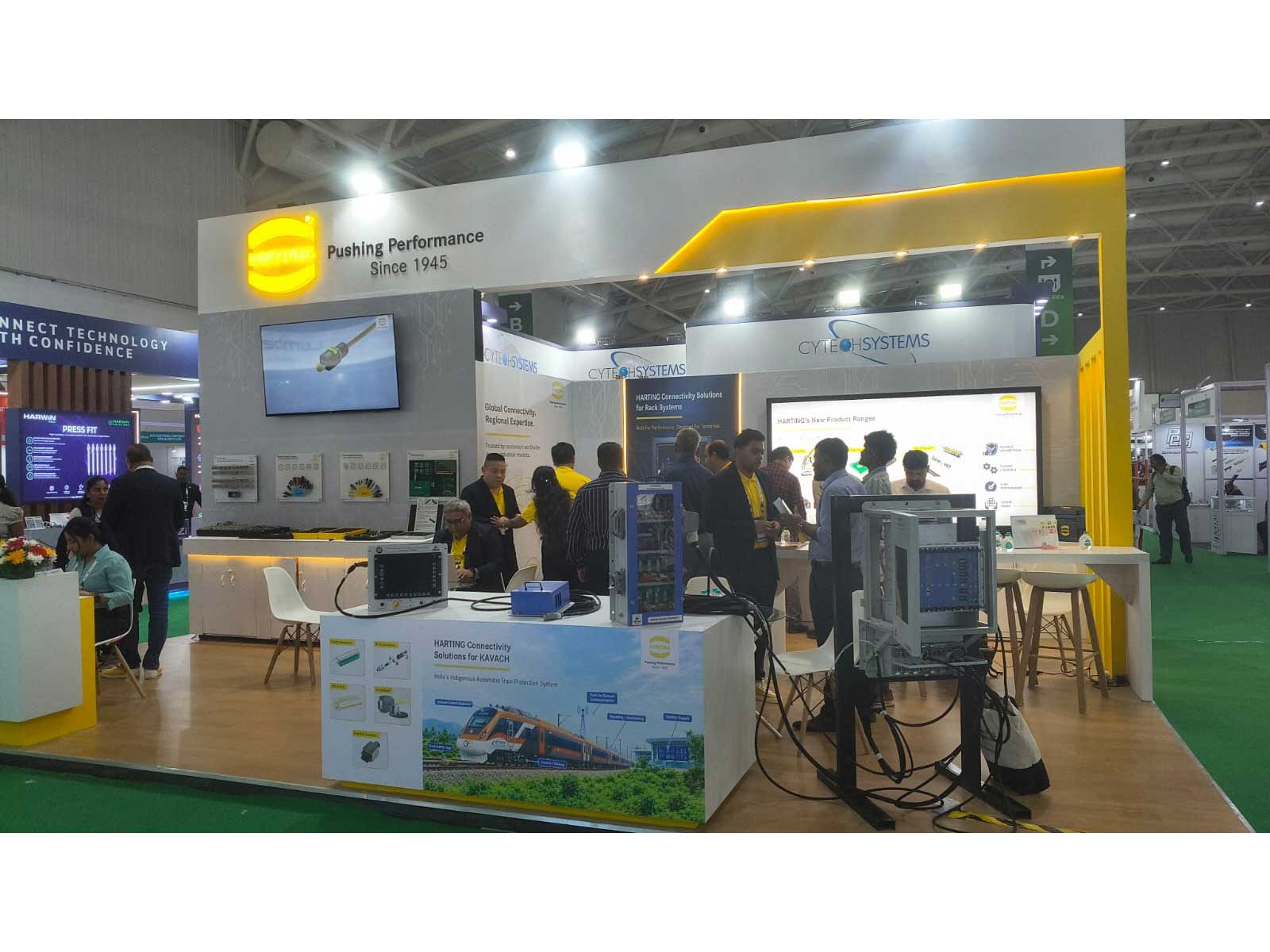 HARTING Booth at ELECTRONICA Expo 2026