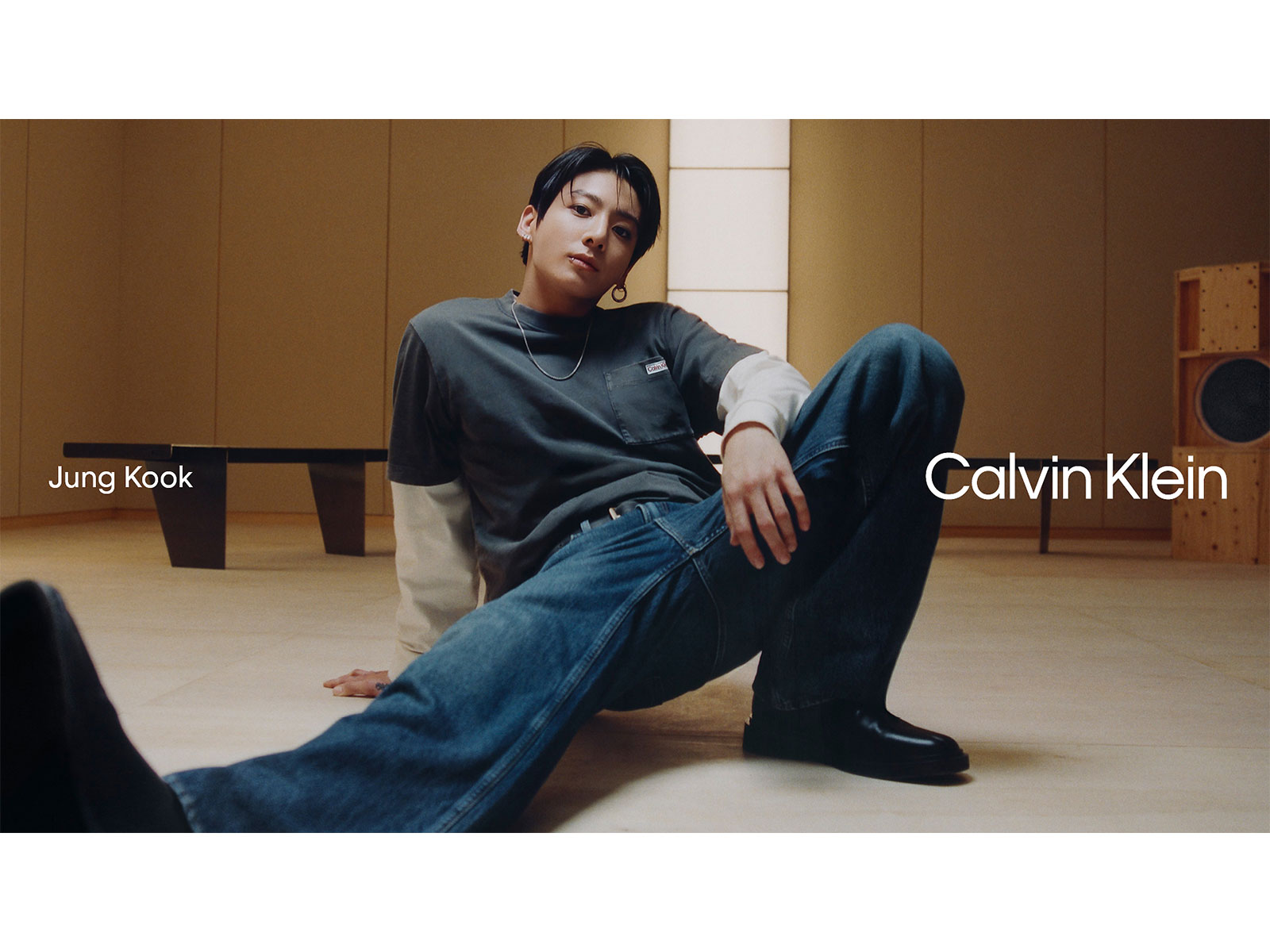 Calvin Klein’s Fall 2026 'Feel The Fit' denim campaign with Jung Kook of BTS