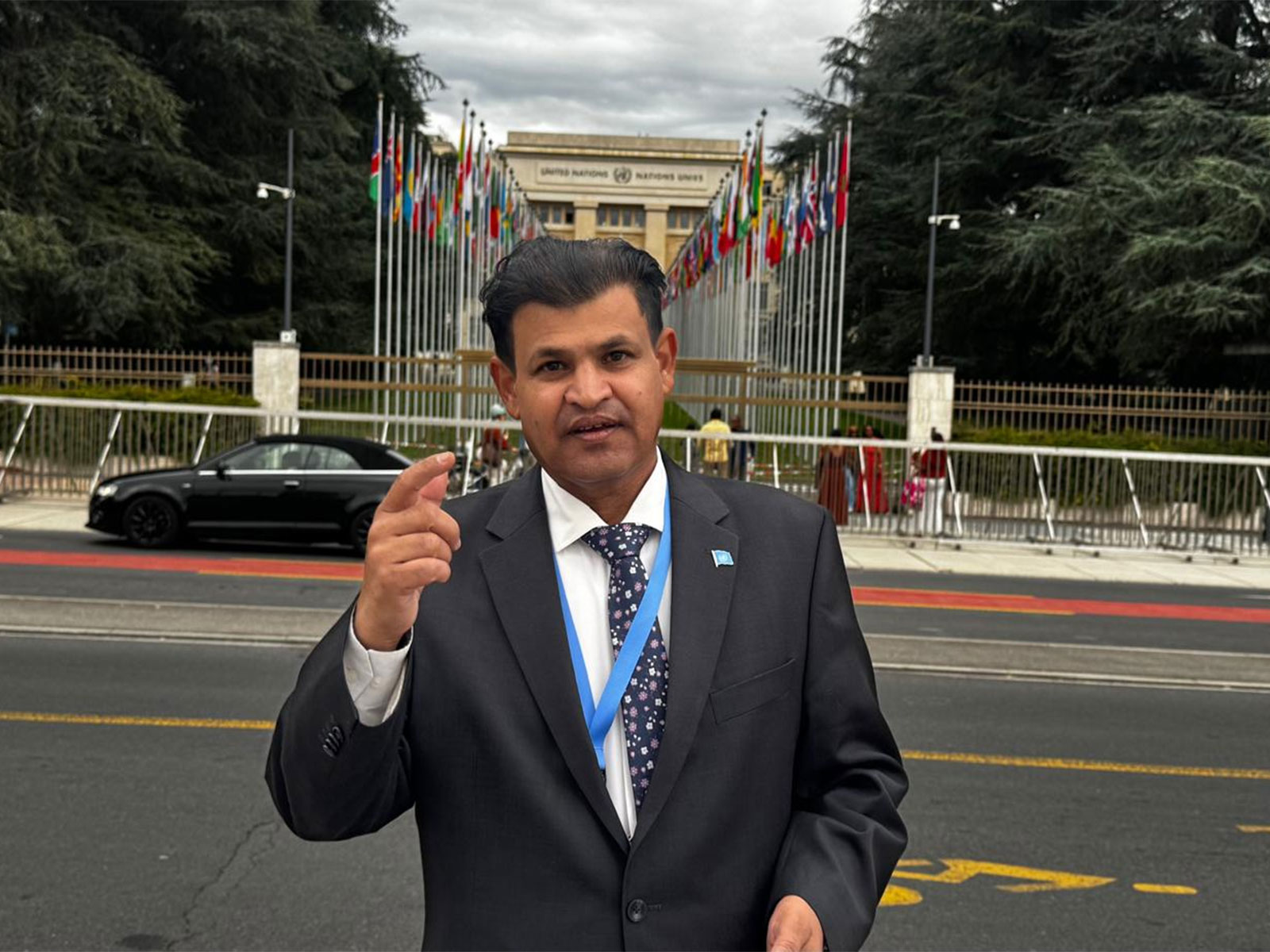 Munir Mengal, President of the Baloch Voice Association (ANI)