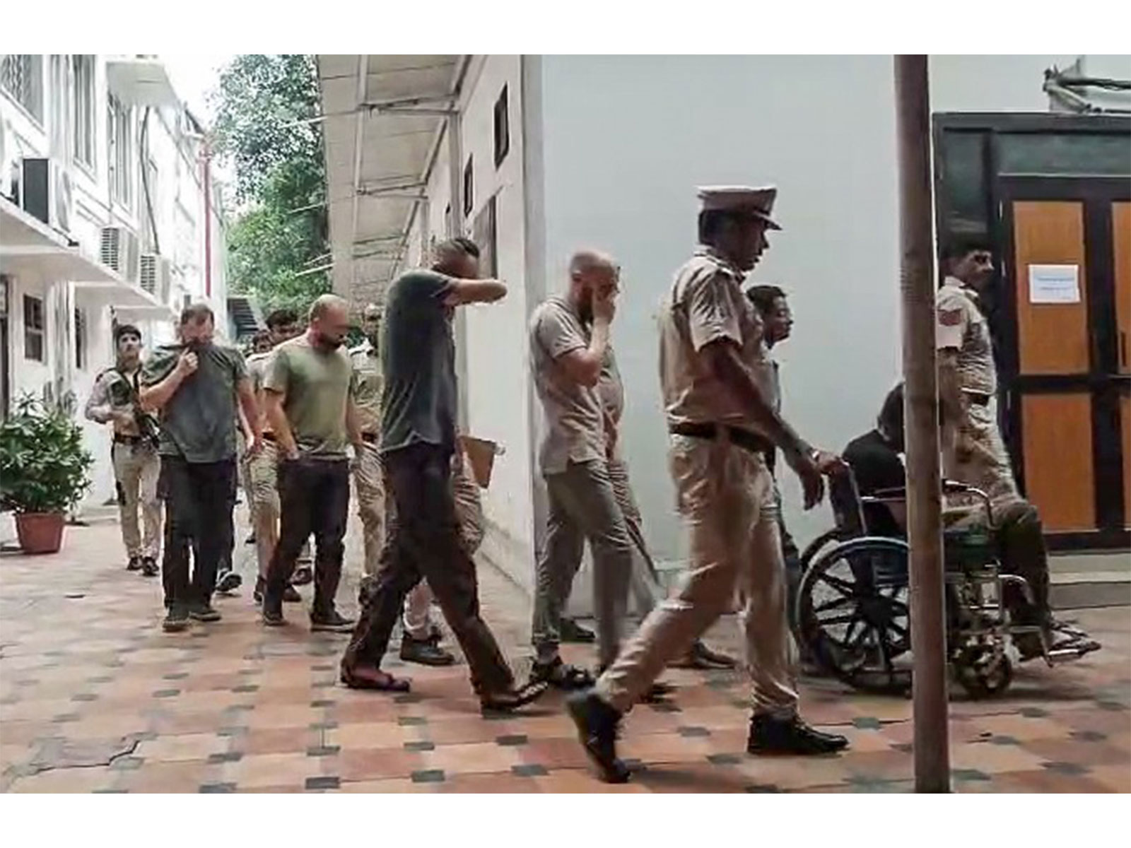 Alleged accused in case at the court complex (Photo/ANI) Alleged accused in case at the court complex (Photo/ANI)
