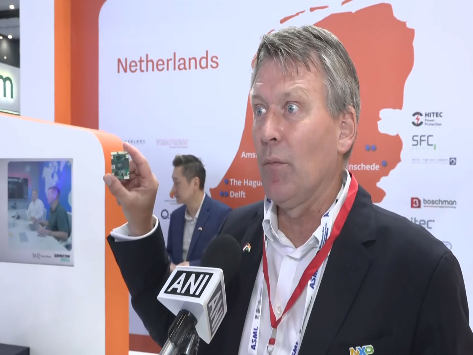 Lars Reger, NXP Semiconductors Executive Vice President and Chief Technology Officer (Photo/ANI) Lars Reger, NXP Semiconductors Executive Vice President and Chief Technology Officer (Photo/ANI)