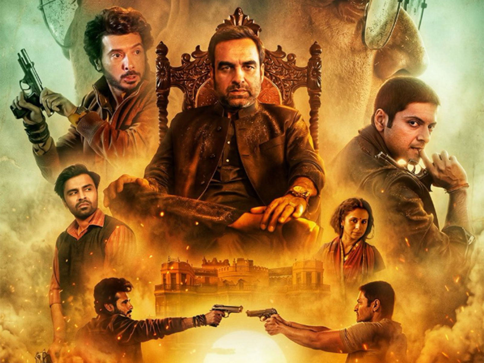A still from 'Mirzapur: The Movie' poster (Photo/Instagram/@taranadarsh) A still from 'Mirzapur: The Movie' poster (Photo/Instagram/@taranadarsh)