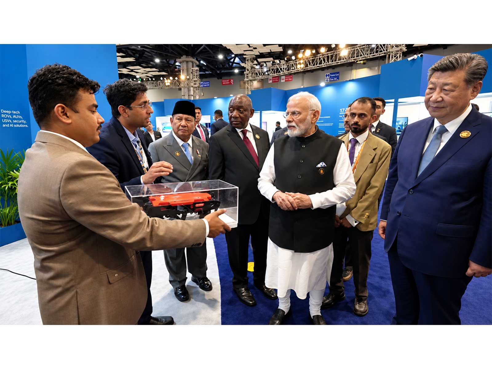 EyeROV at the BRICS Summit Exhibition