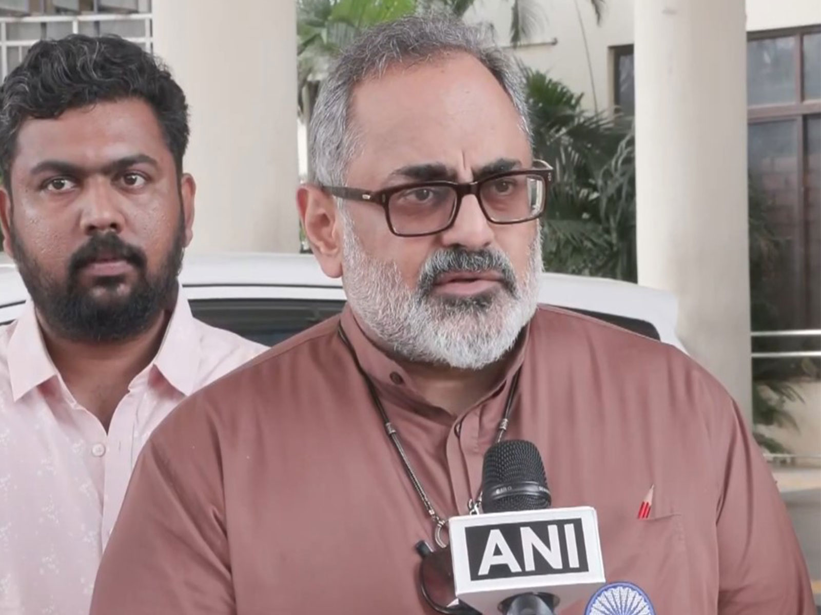 Keralam BJP President Rajeev Chandrasekhar (Photo:ANI)
