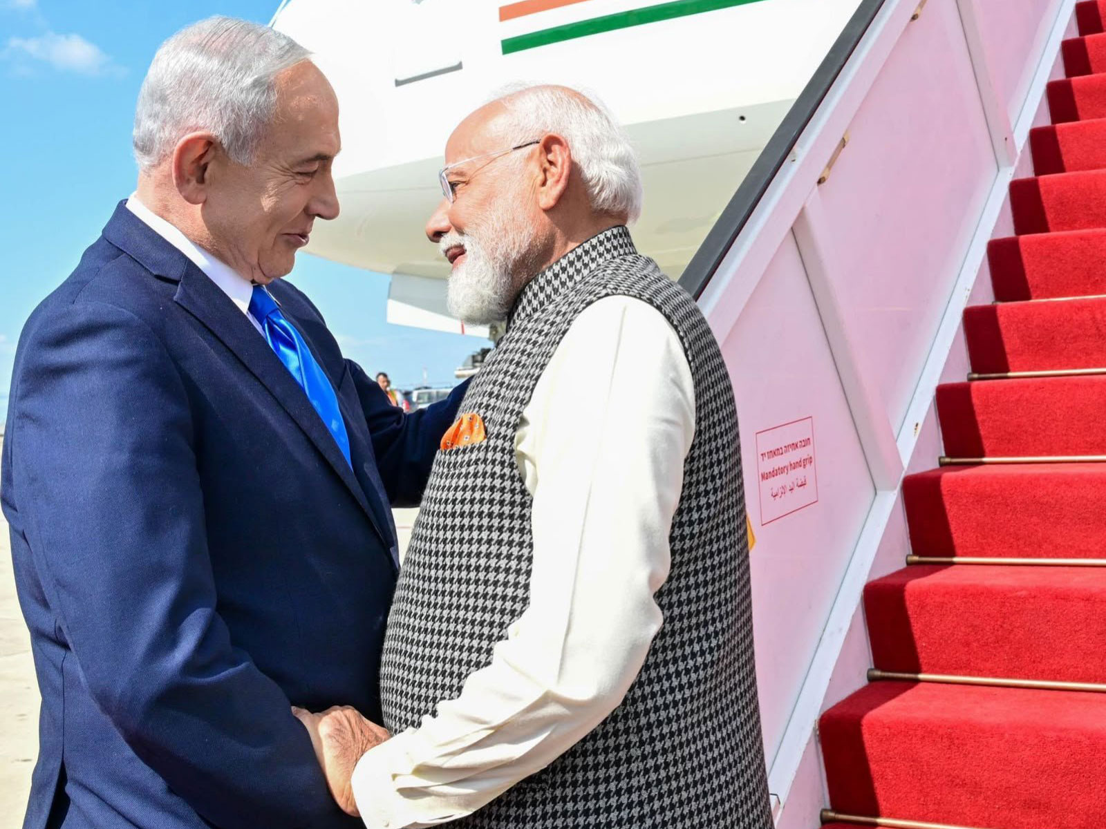 Israeli PM Benjamin Netanyahu and Prime Minister Narendra Modi (Photo/X@IsraeliPM) 