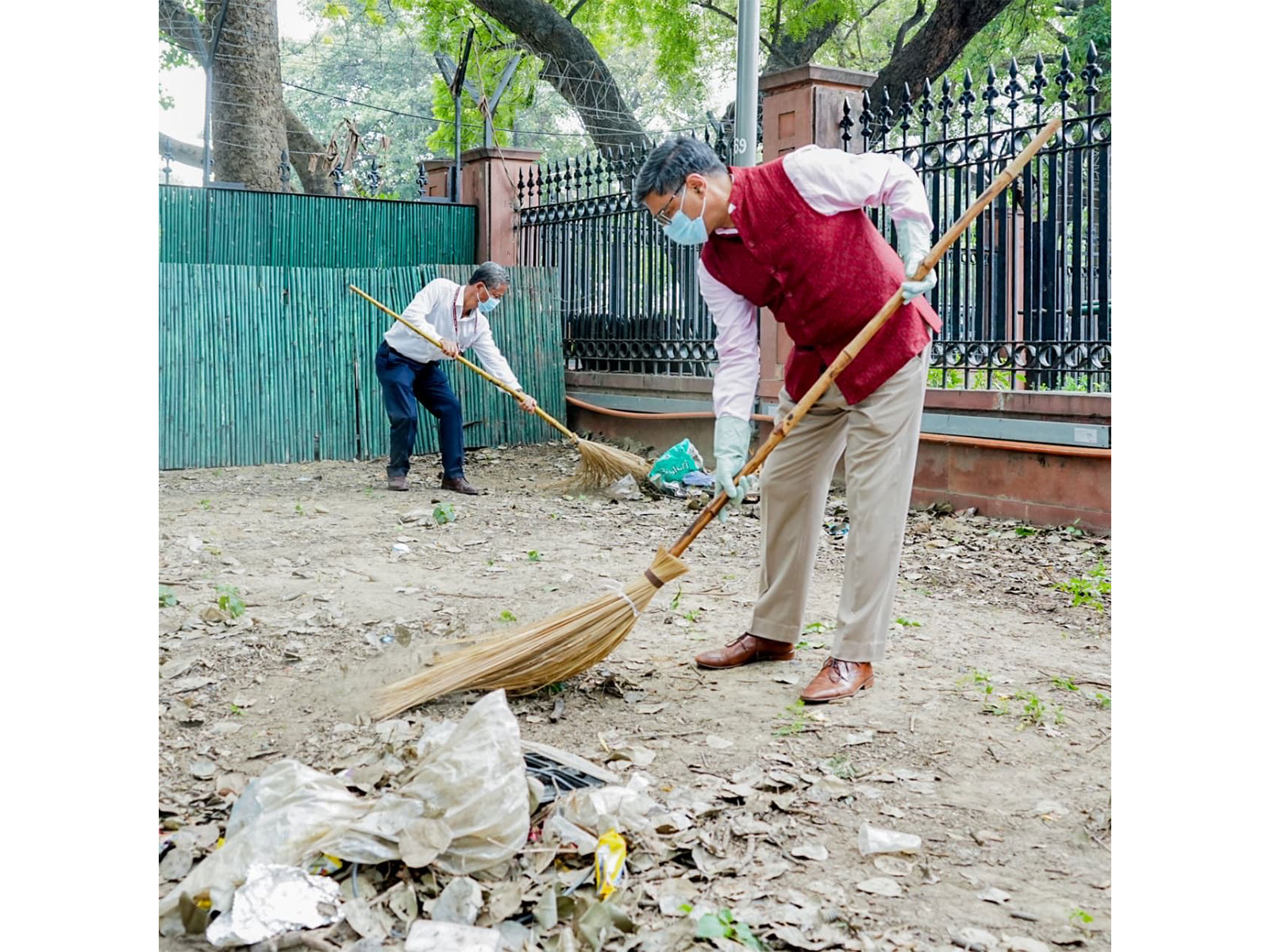 Foreign Secretary Vikram Misri launches 'Swachhata Hi Seva 2026' campaign at MEA headquarters (Photo/X/@VikramMisri)