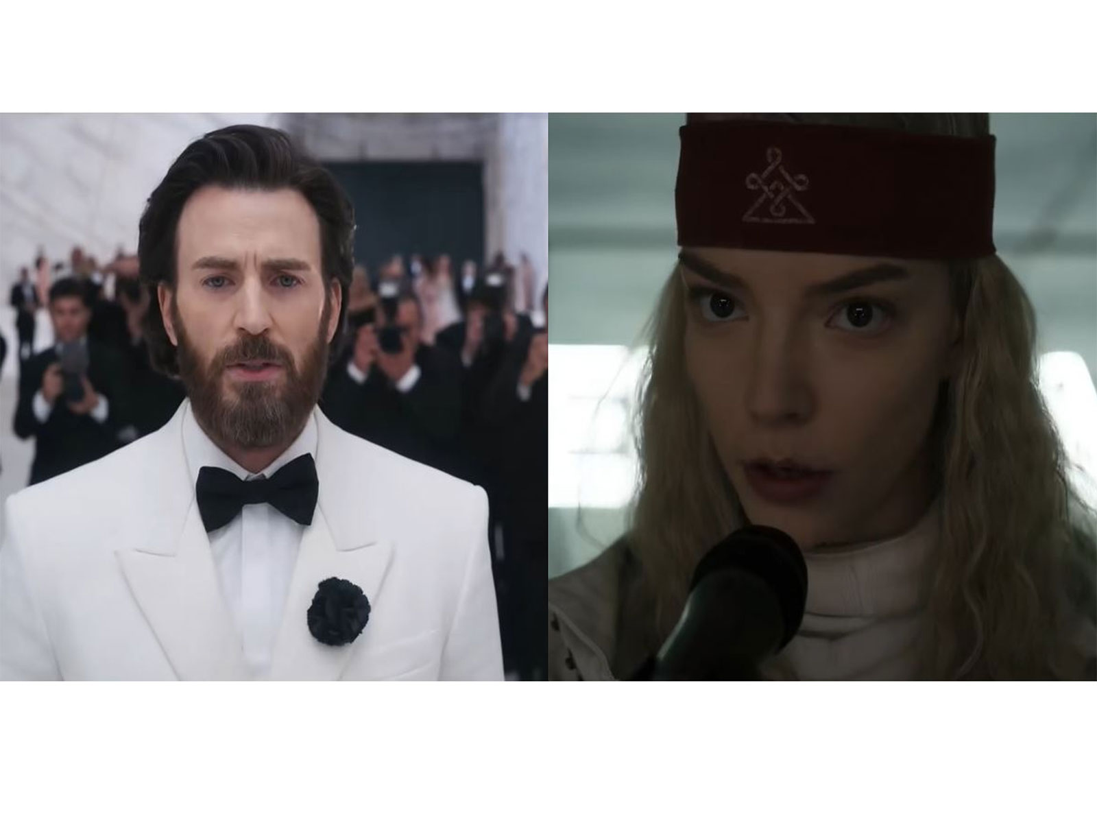 Chris Evans and Anya Taylor Joy (Photo/Instagram@Netlfix) Chris Evans and Anya Taylor Joy (Photo/Instagram@Netlfix)