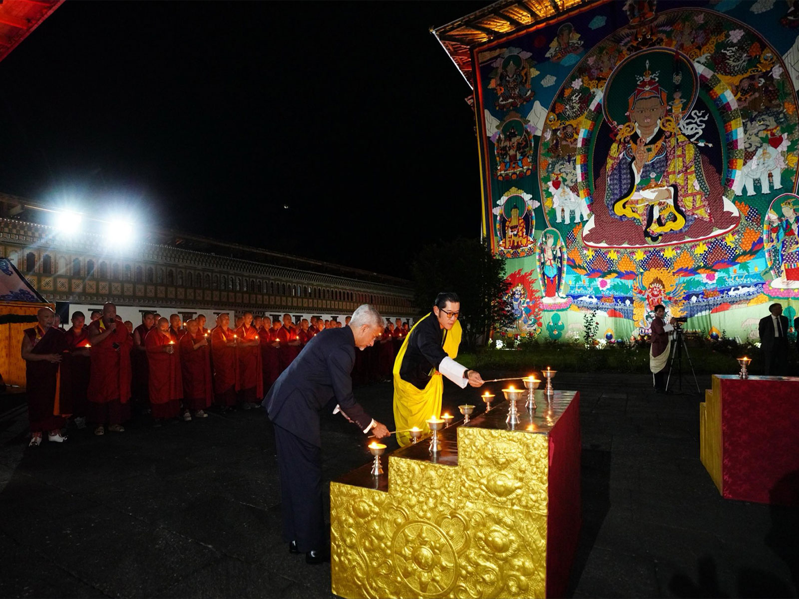   'Ashirvaas ka Diya' lighting in Bhutan (Photo/X@DrSJaishankar)