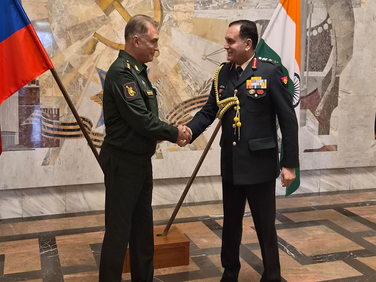 India-Russia deepen defence ties (Photo/X@adgpi) India-Russia deepen defence ties (Photo/X@adgpi)