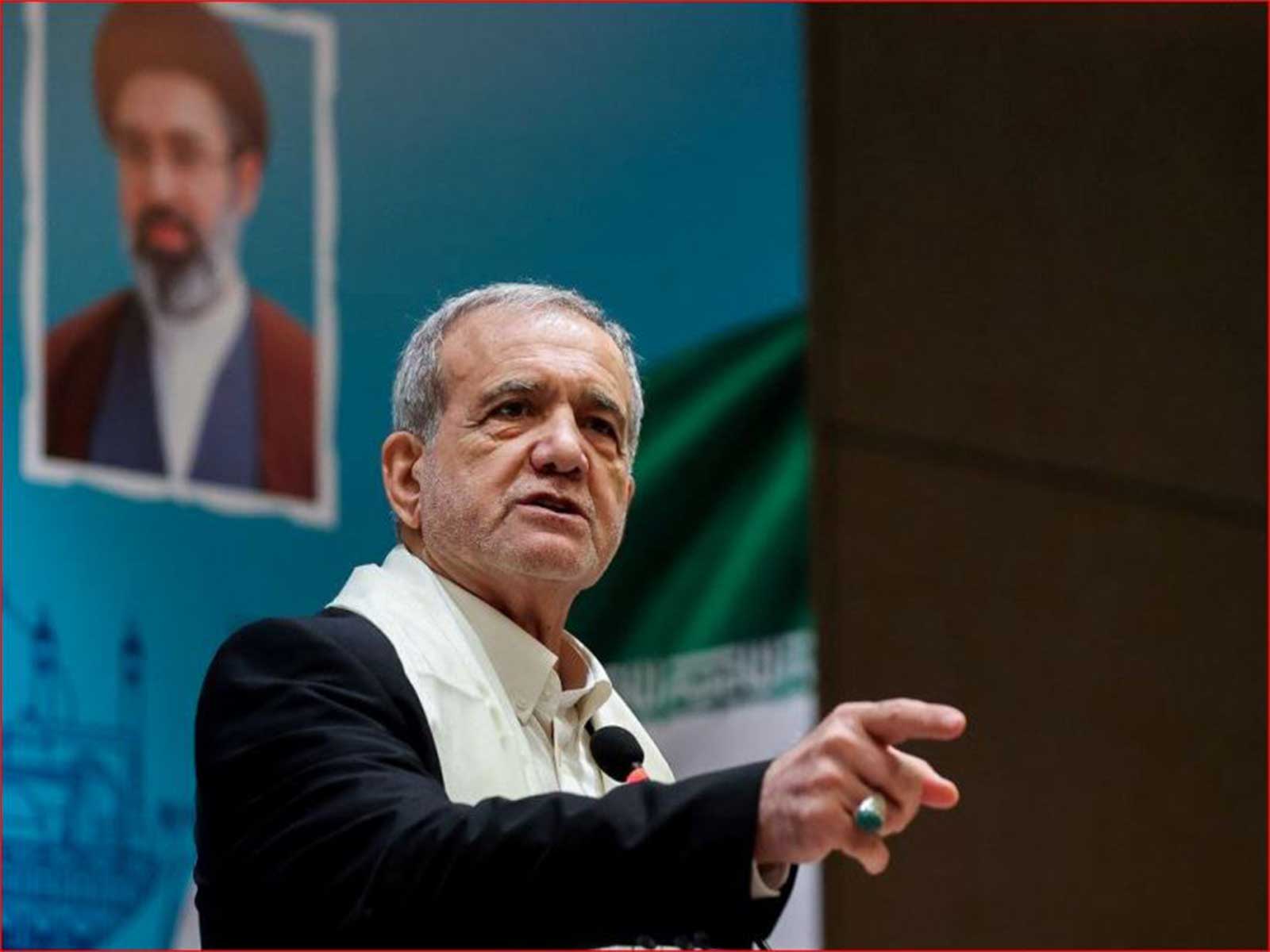 Iranian President Masoud Pezeshkian (Photo/X@Iran_in_India) Iranian President Masoud Pezeshkian (Photo/X@Iran_in_India)