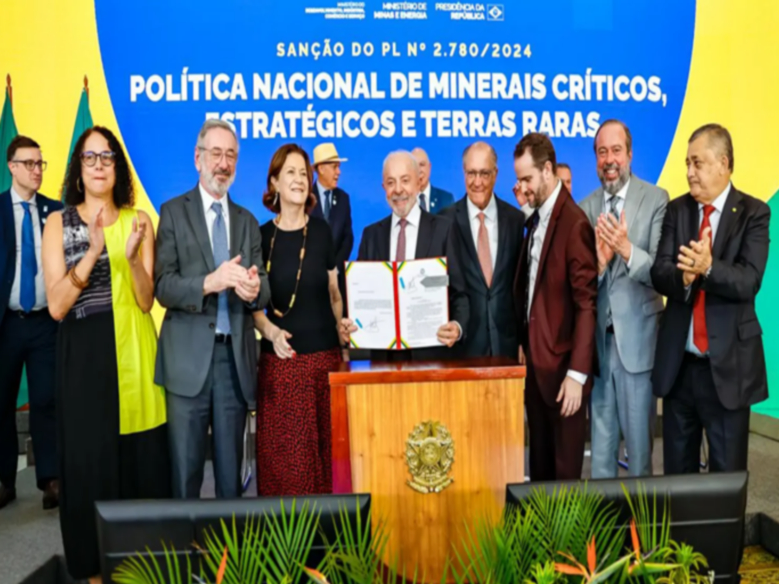 Brazilian President Luiz Inácio Lula da Silva signs critical minerals law (Photo/Brasil 247) Brazilian President Luiz Inácio Lula da Silva signs critical minerals law (Photo/Brasil 247)