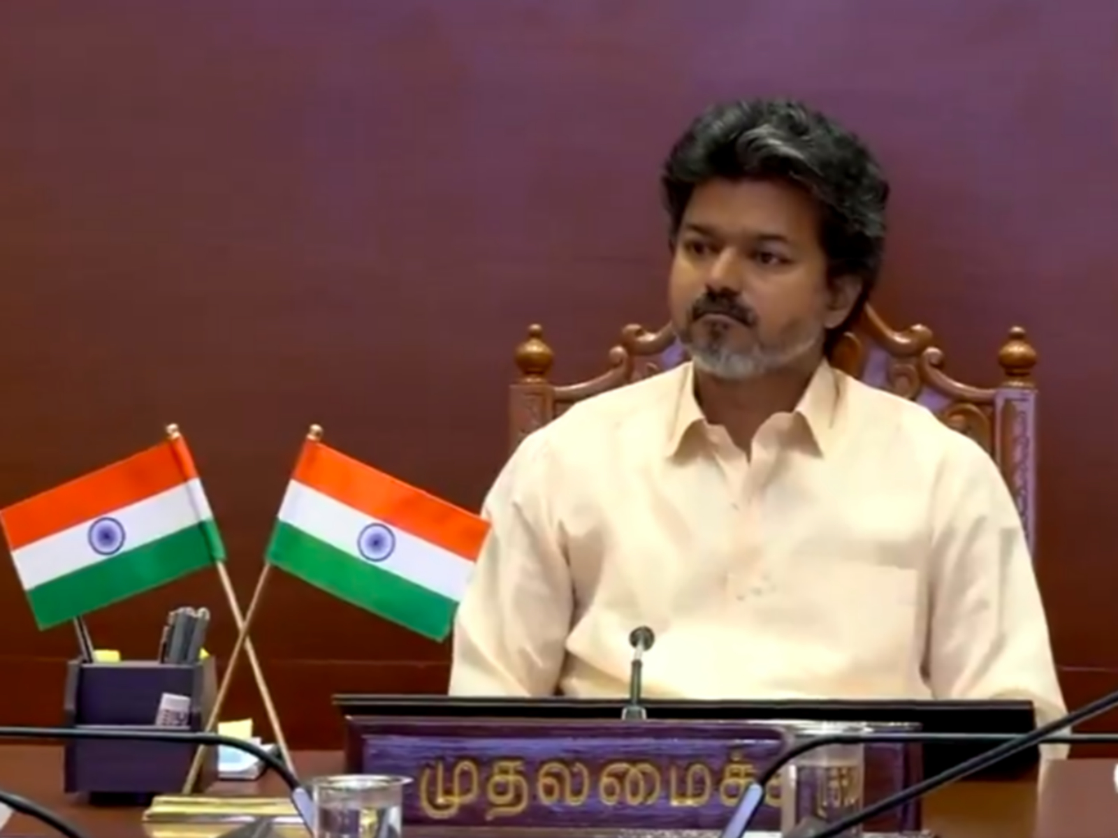 Tamil Nadu Chief Minister C. Joseph Vijay (Photo/DIPR) Tamil Nadu Chief Minister C. Joseph Vijay (Photo/DIPR)