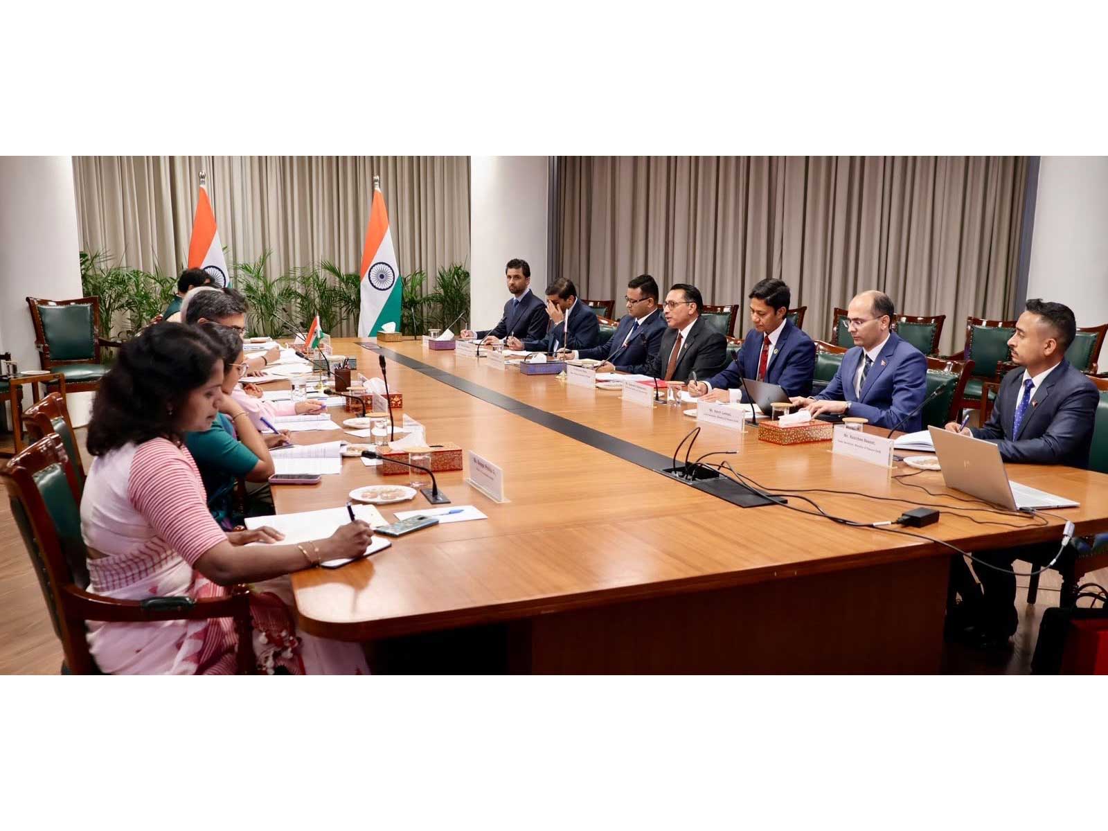 Nepal Finance Minister Swarnim Wagle during a meeting with Union Finance Minister Swarnim Wagle (Photo/X/@FinMinIndia) Nepal Finance Minister Swarnim Wagle during a meeting with Union Finance Minister Swarnim Wagle (Photo/X/@FinMinIndia)