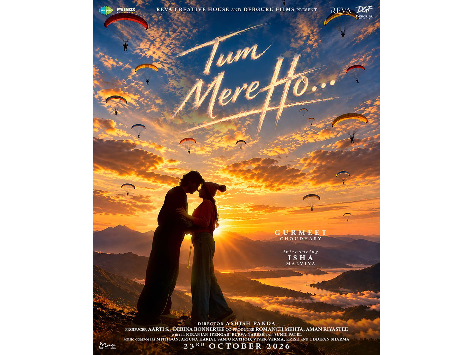 Poster of 'Tum Mere Ho...' (Photo/Instagram/@taranadarash) Poster of 'Tum Mere Ho...' (Photo/Instagram/@taranadarash)