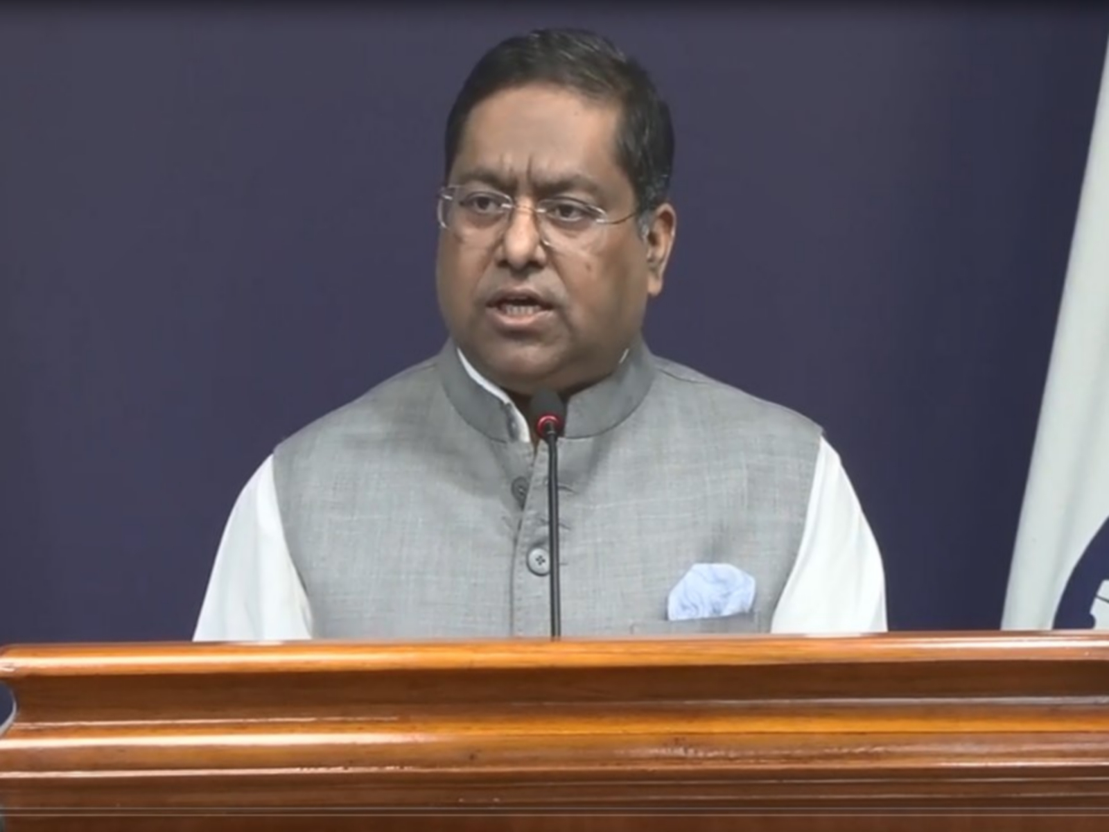 MEA Spokesperson Randhir Jaiswal (Photo/ANI)