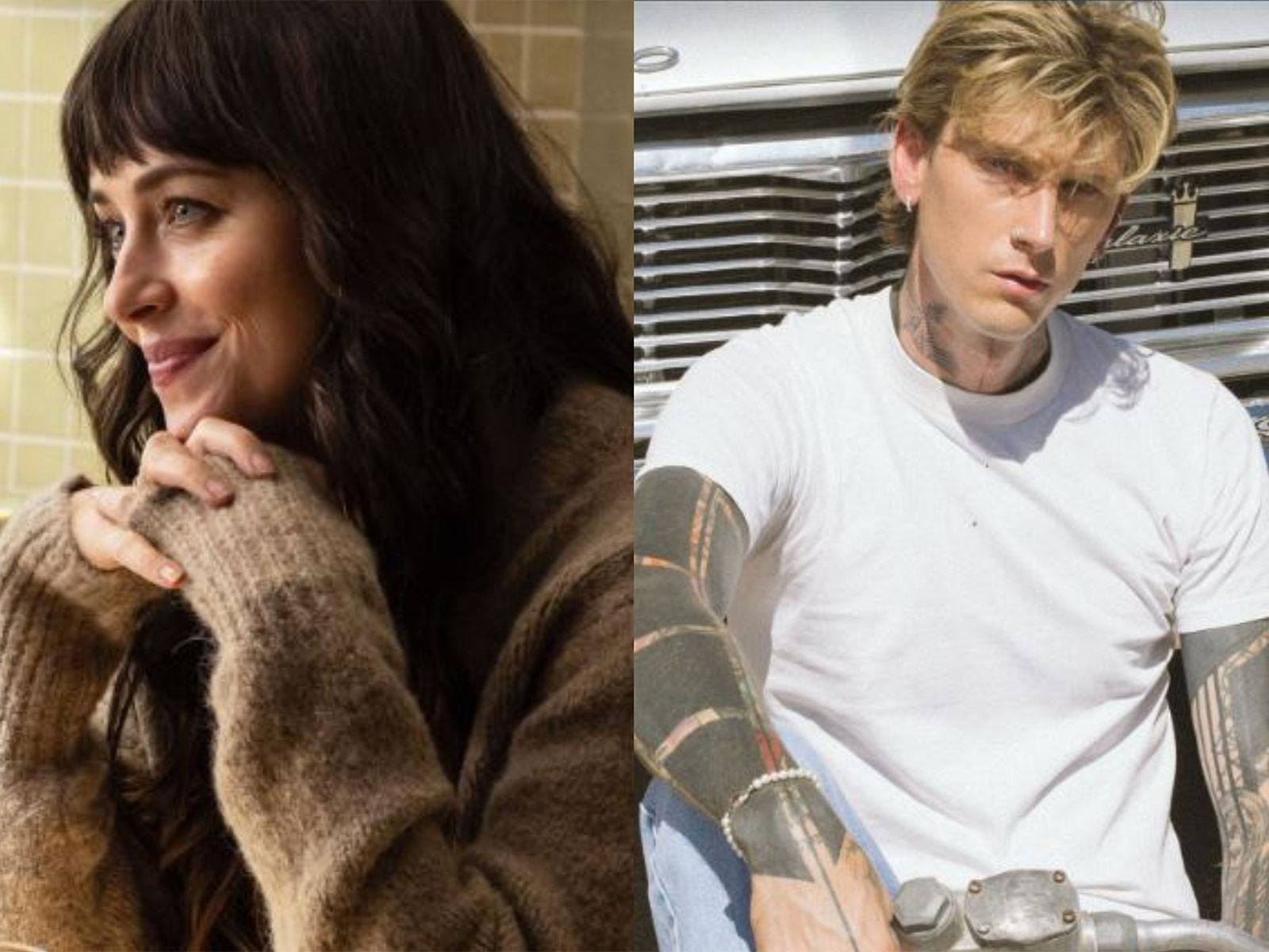 Dakota Johnson, MGK (Photo/Instagram/dakotajohnson,@machinegunkelly) Dakota Johnson, MGK (Photo/Instagram/dakotajohnson,@machinegunkelly)