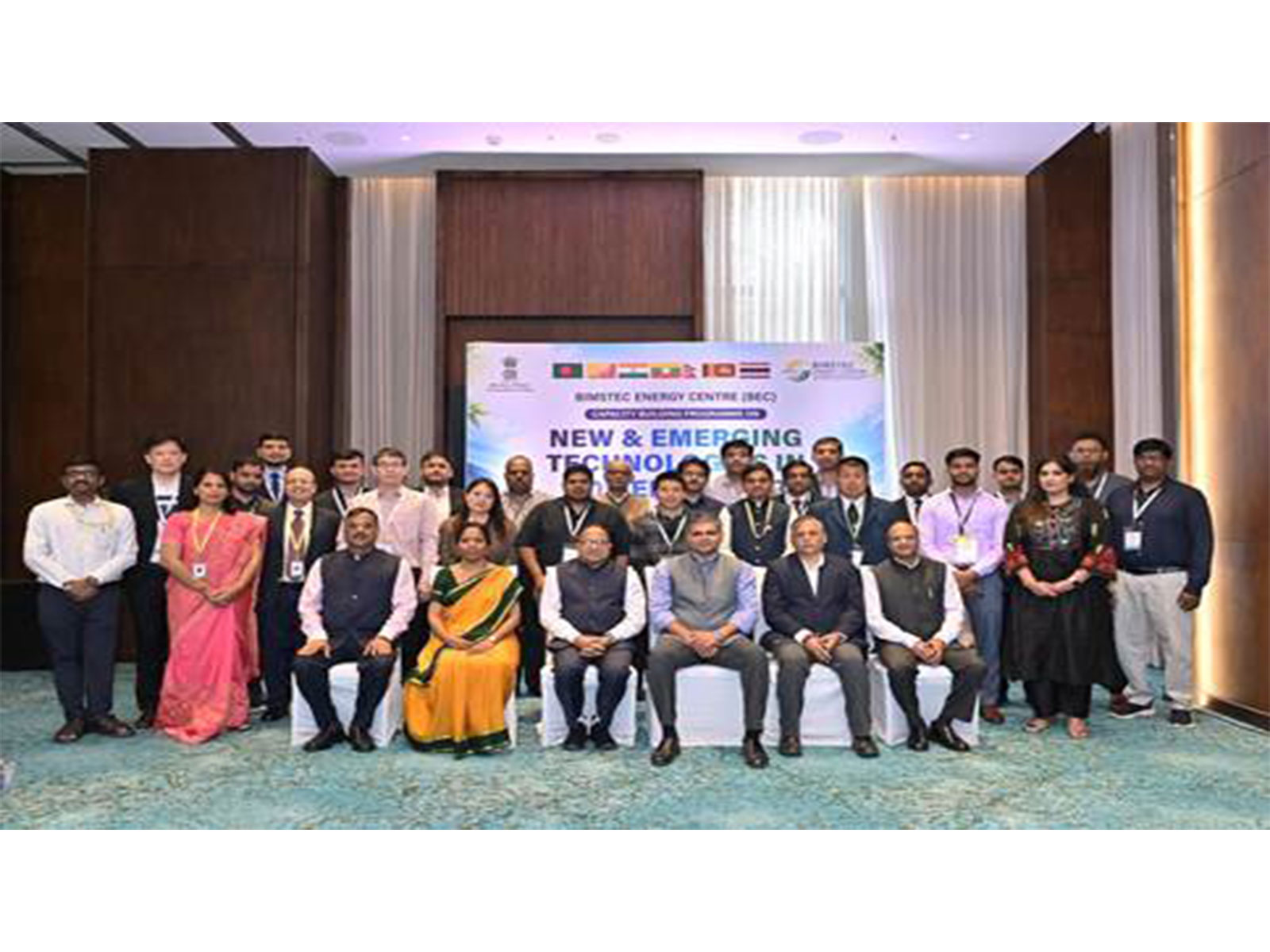 Officials and participants attend the BIMSTEC Energy Centre’s five-day Capacity Building Programme (Photo/PIB Officials and participants attend the BIMSTEC Energy Centre’s five-day Capacity Building Programme (Photo/PIB