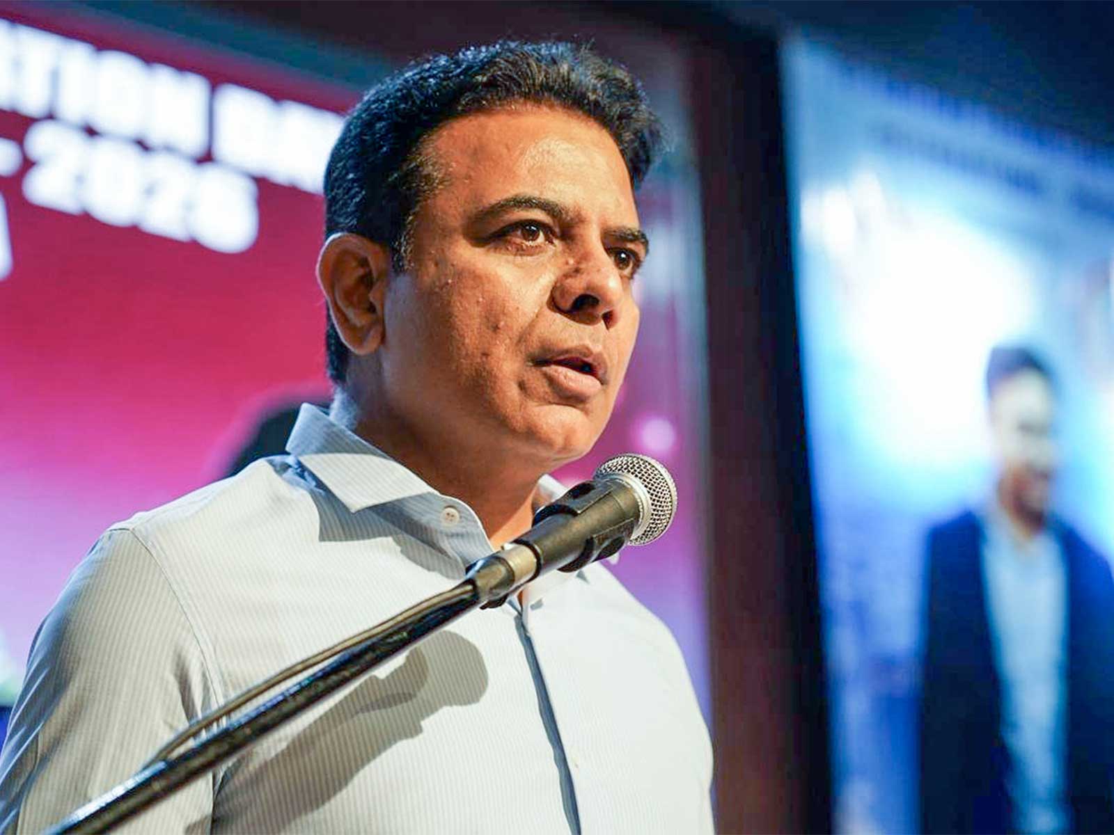 BRS working president KT Rama Rao (Photo/ANI)