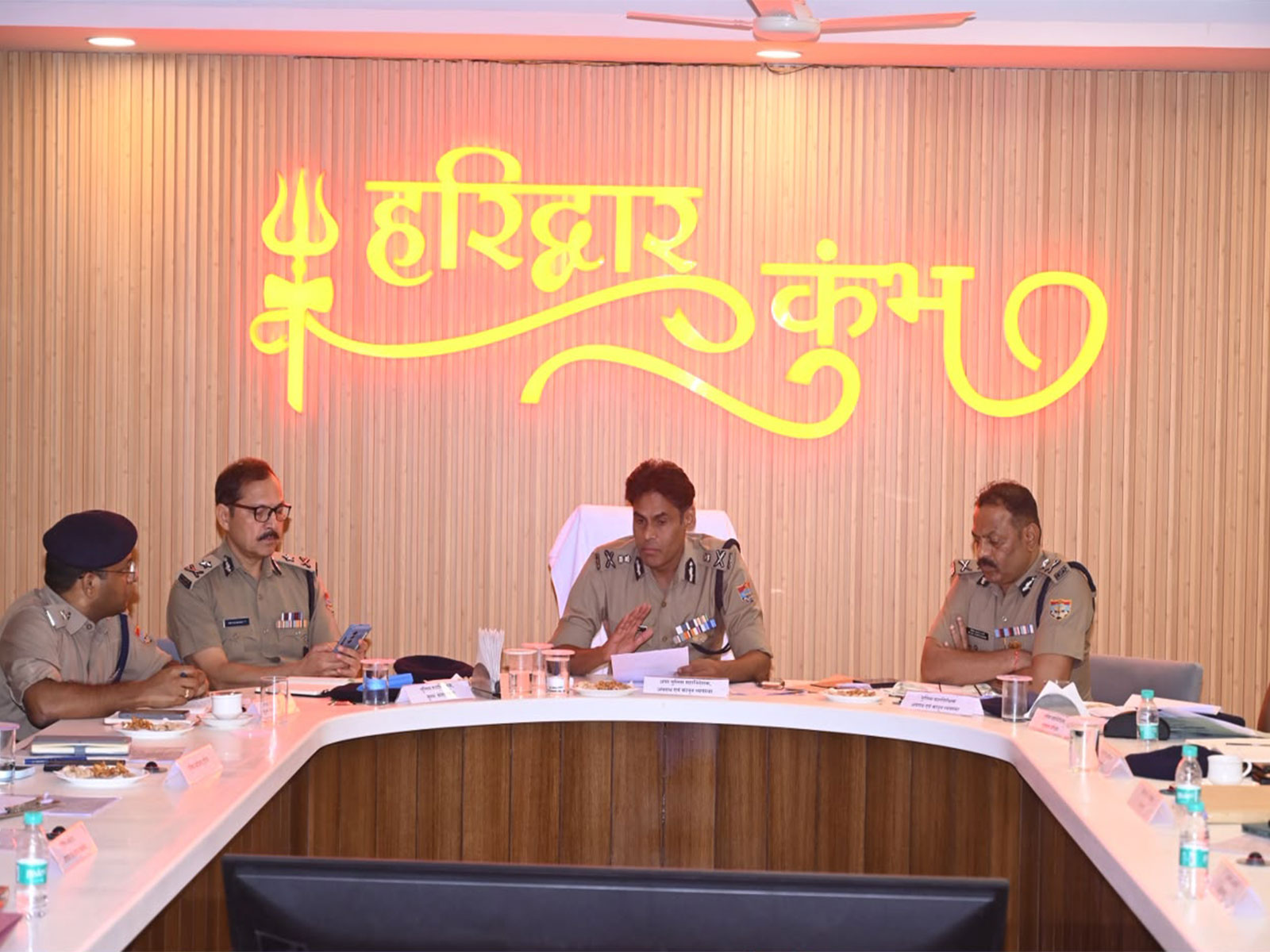 Uttarakhand ADGP reviews security, traffic blueprint for Kumbh Mela 2027 in Haridwar (Photo/ANI)