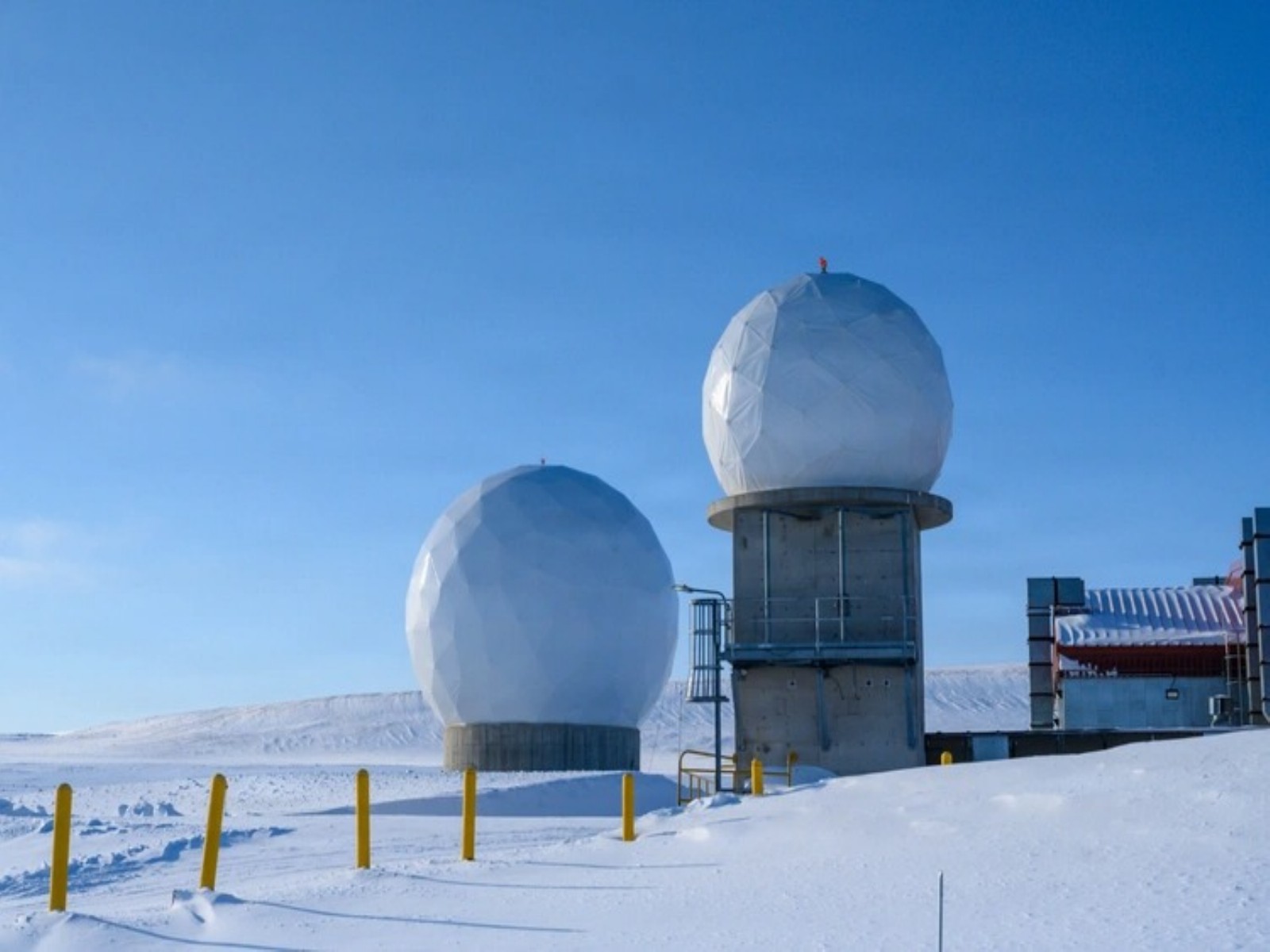 Thule Tracking Station, known as callsign POGO, operated by the US 22nd Space Operations Squadron in Greenland (Photo/US Space Force)