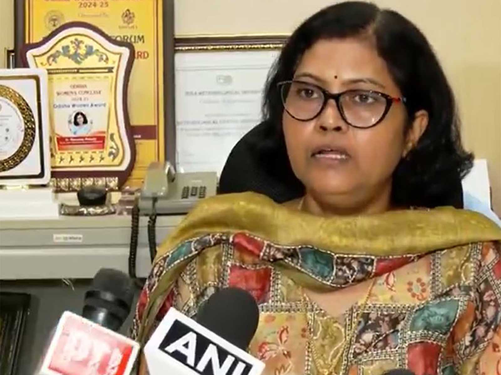 India Meteorological Department (IMD) Bhubaneswar Director Dr Manorama Mohanty (Photo/ ANI)
