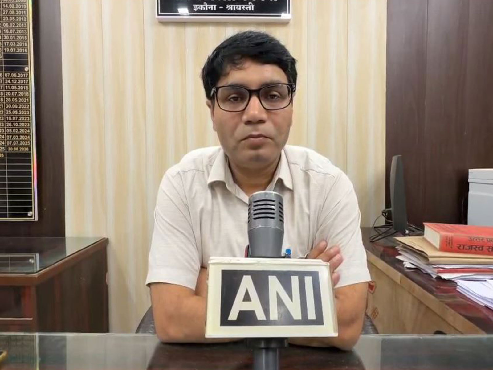 Ikauna Sub-Divisional Magistrate (SDM) Ravindra Kumar (Photo/ANI)