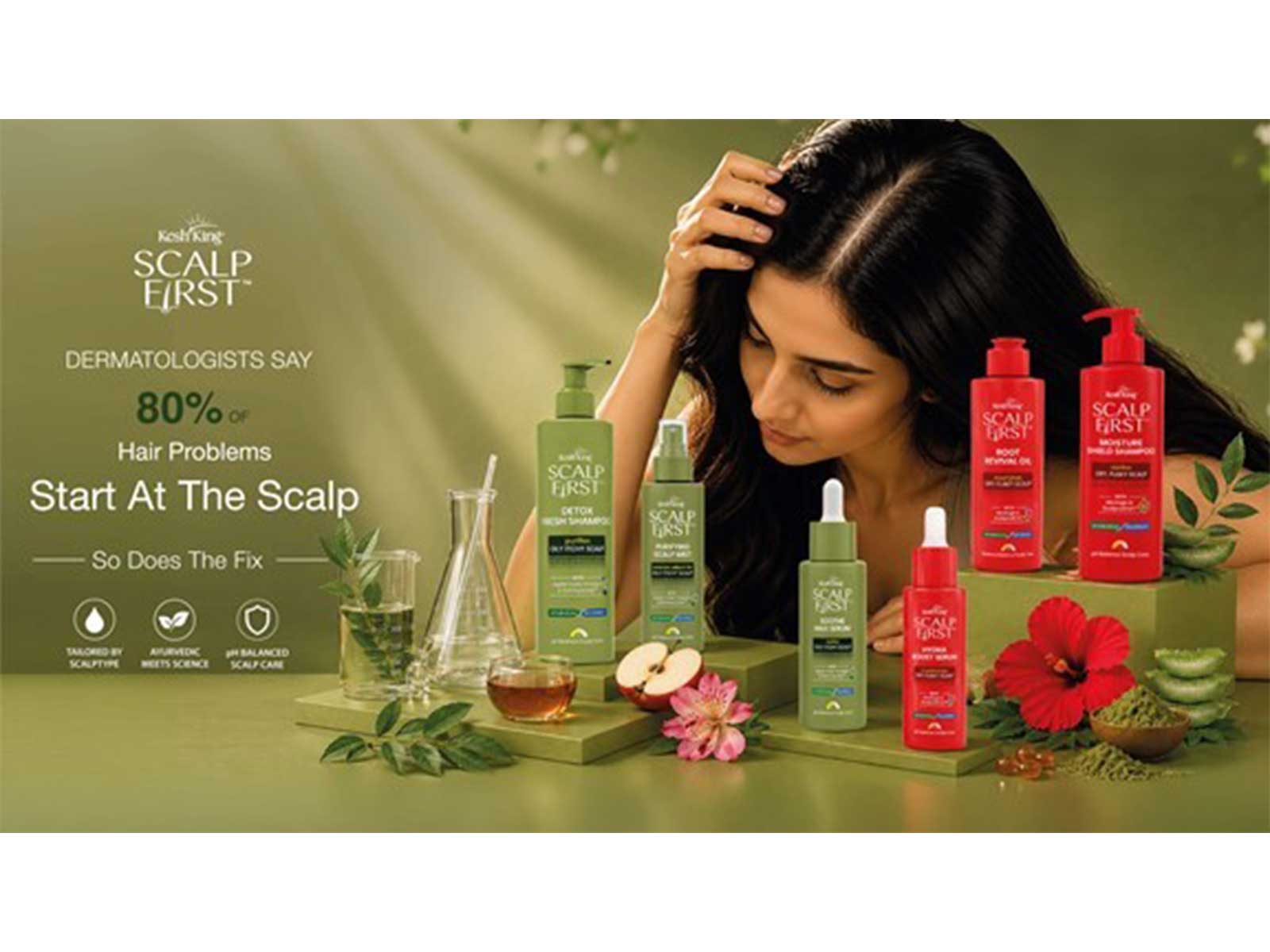 Kesh King introduces scalp-first with targeted care for oily and dry scalps—bringing personalised, gender-inclusive hair care to a new generation. Kesh King introduces scalp-first with targeted care for oily and dry scalps—bringing personalised, gender-inclusive hair care to a new generation.