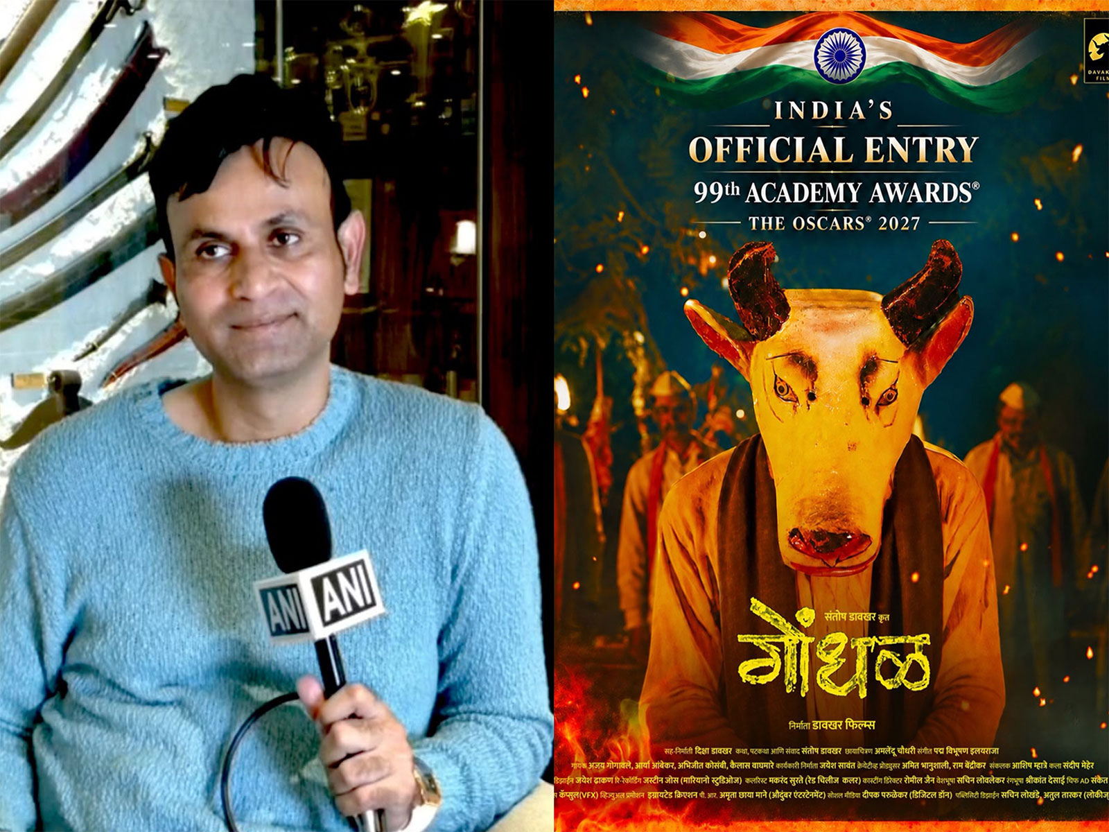 'Gondhal' director Santosh Davakhar (Photo/ANI/Instagram@TeamGondhal) 'Gondhal' director Santosh Davakhar (Photo/ANI/Instagram@TeamGondhal)