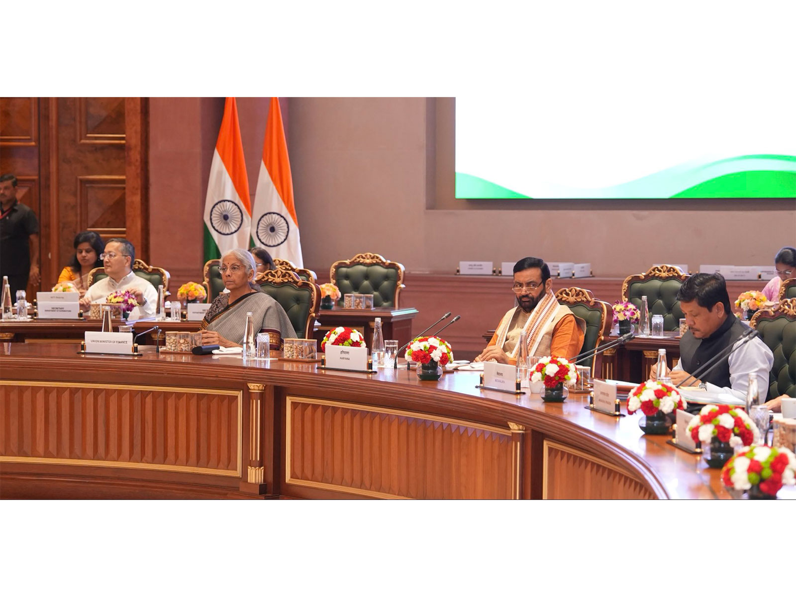 Visual from the meeting (Photo/@FinMinIndia)