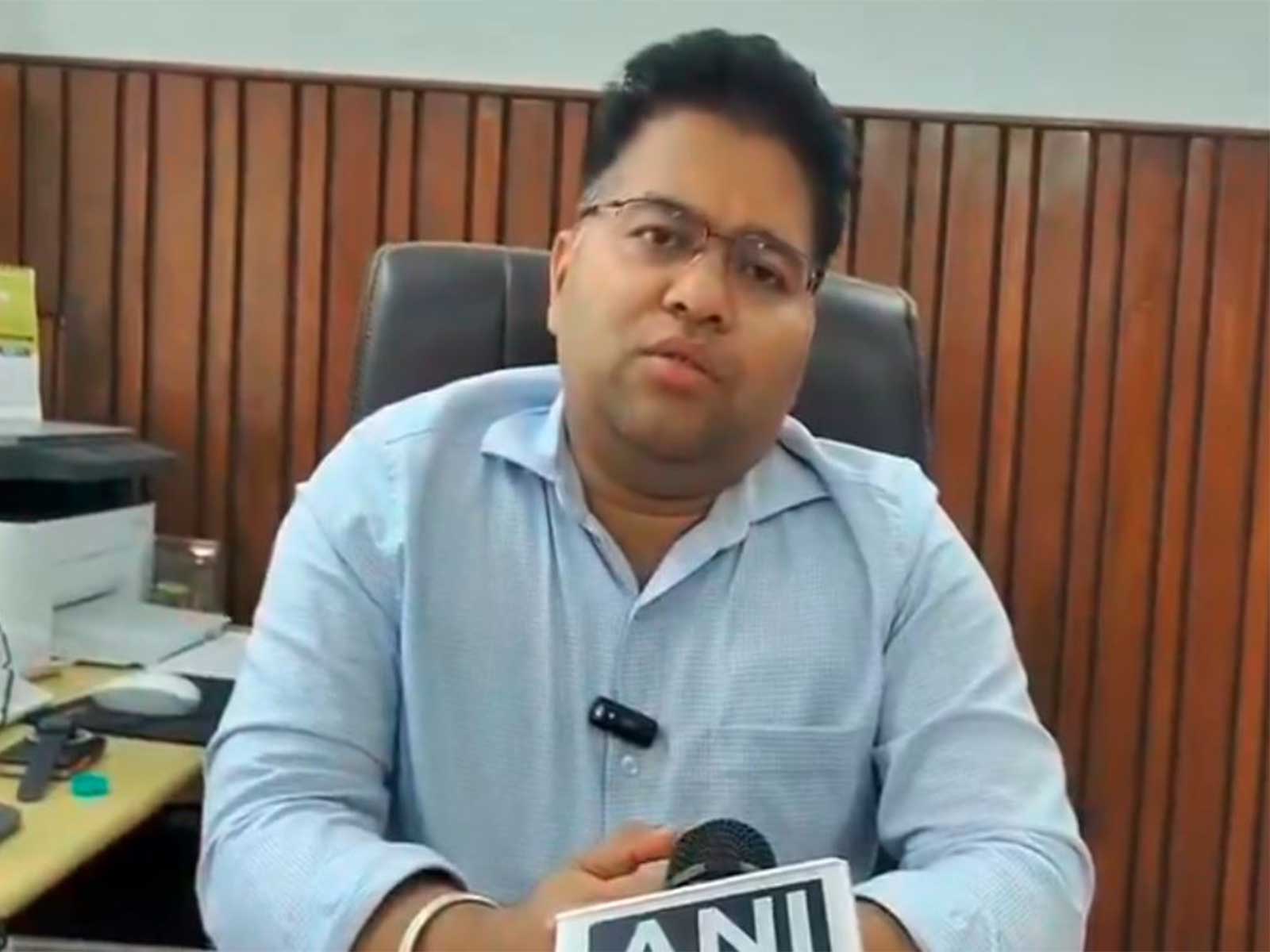Rudraprayag District Magistrate Vishal Mishra (Photo/ANI) Rudraprayag District Magistrate Vishal Mishra (Photo/ANI)