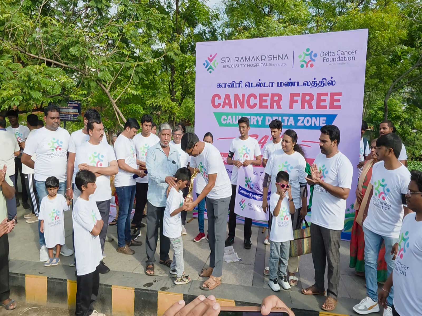 World Physiotherapy Day awareness rally was organised in Trichy (Photo/ANI)