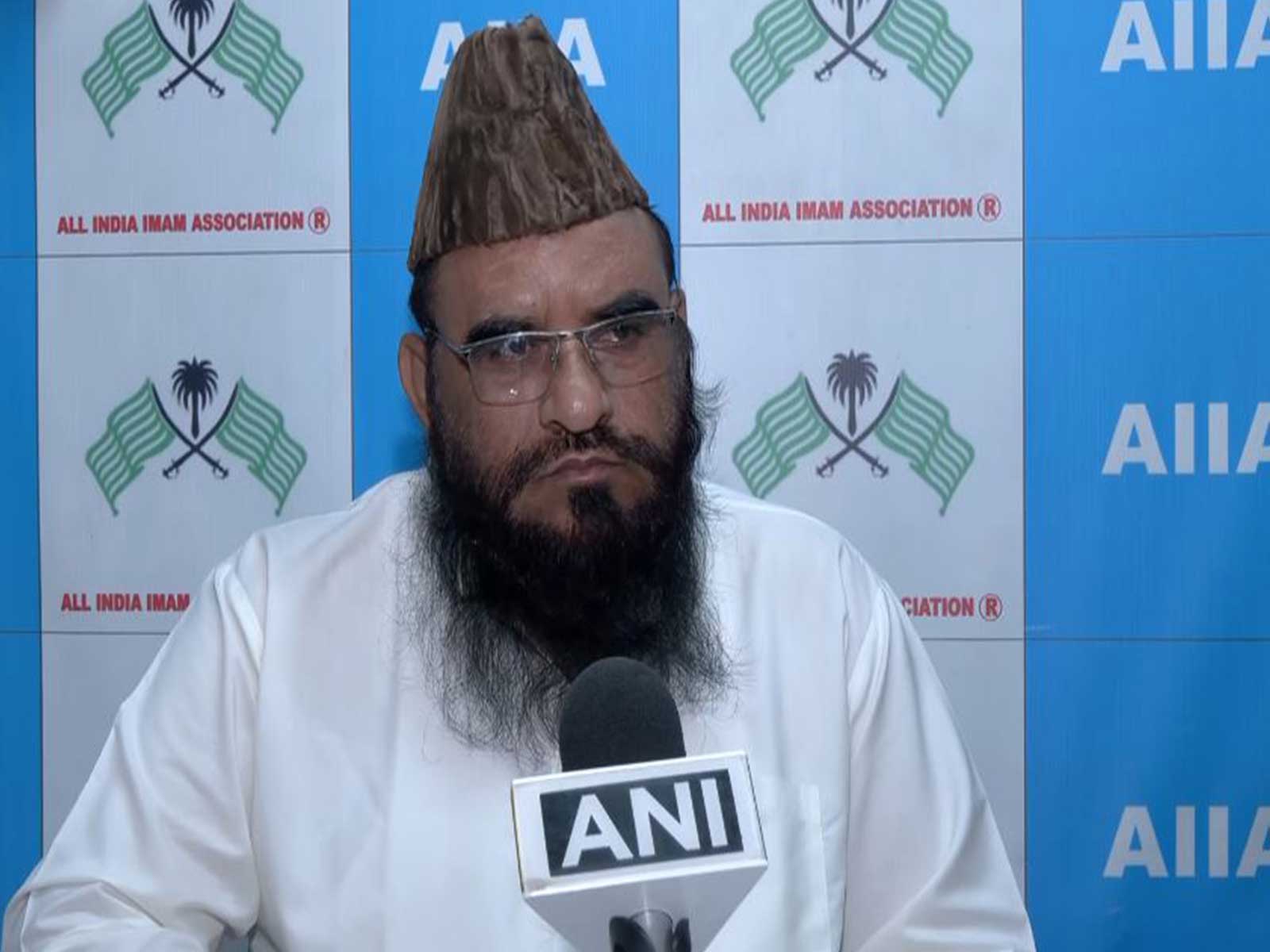 All India Imam Association (AIIA) president Maulana Sajid Rashidi (Photo/ANI)