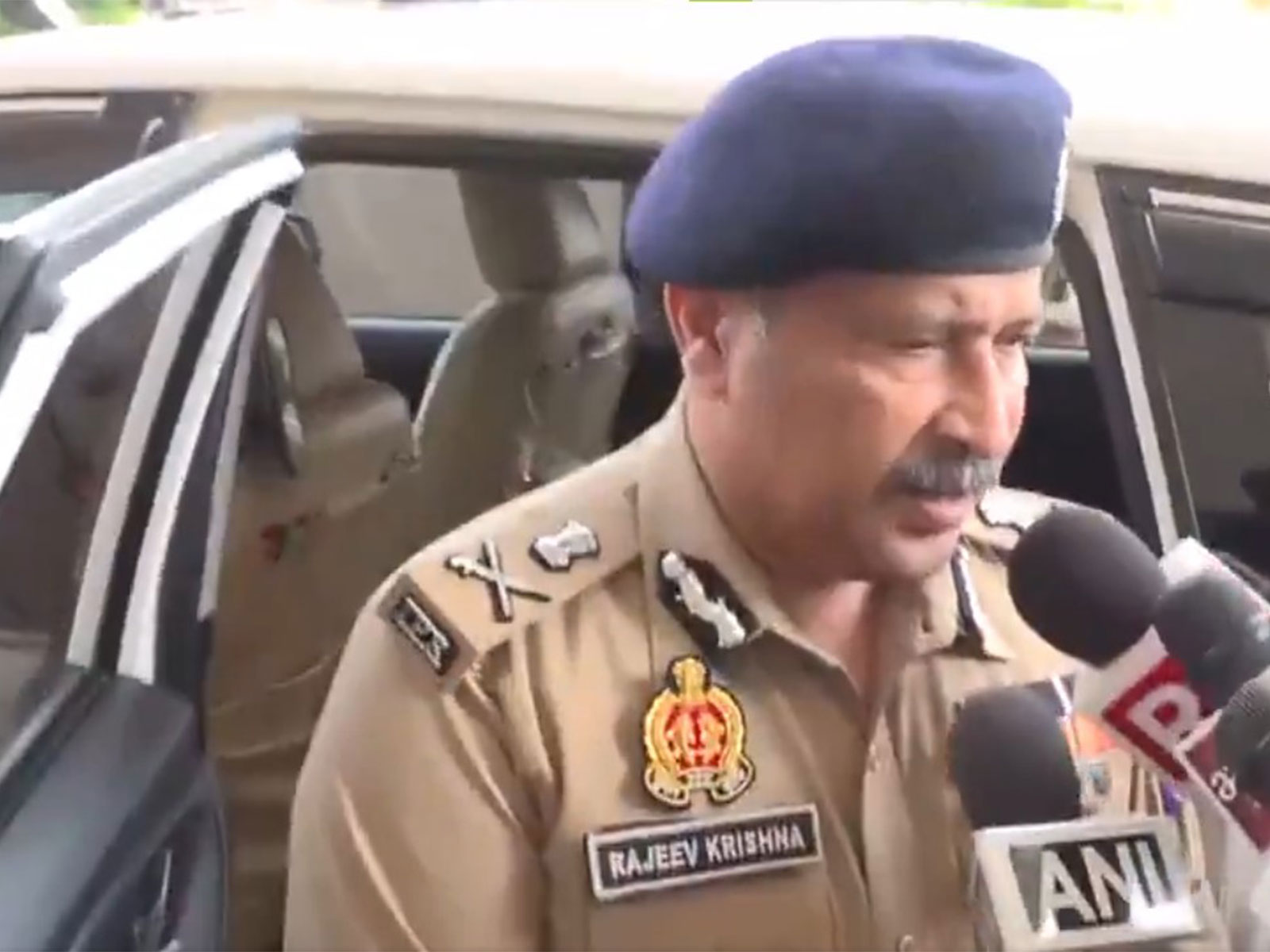 Uttar Pradesh Director General of Police (DGP) Rajeev Krishna (Photo/ANI) Uttar Pradesh Director General of Police (DGP) Rajeev Krishna (Photo/ANI)