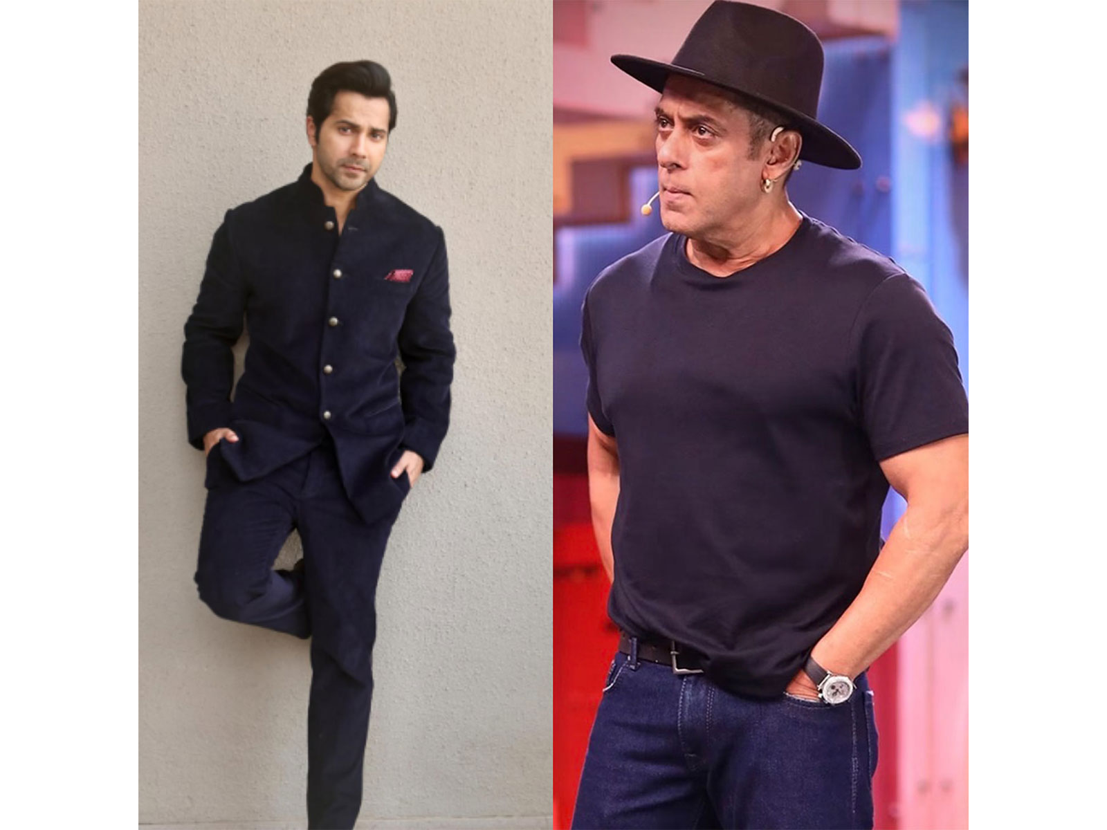 Varun Dhawan, Salman Khan (Photo/Instagram/ @varundvn/ @JioHotstarReality)
