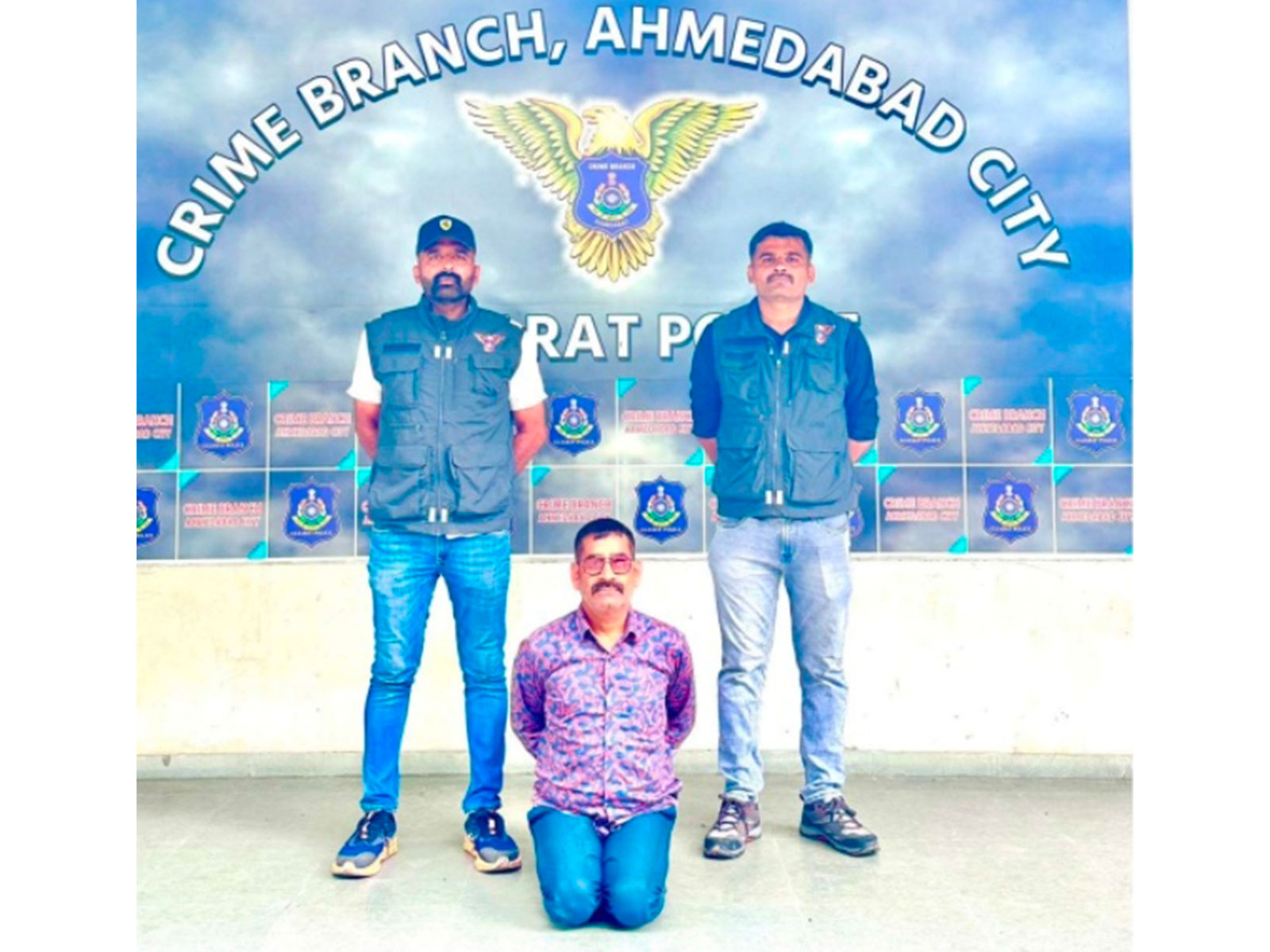 Ahmedabad Crime Branch arrests man wanted for 24 years in Rajasthan murder case (Photo/Release)