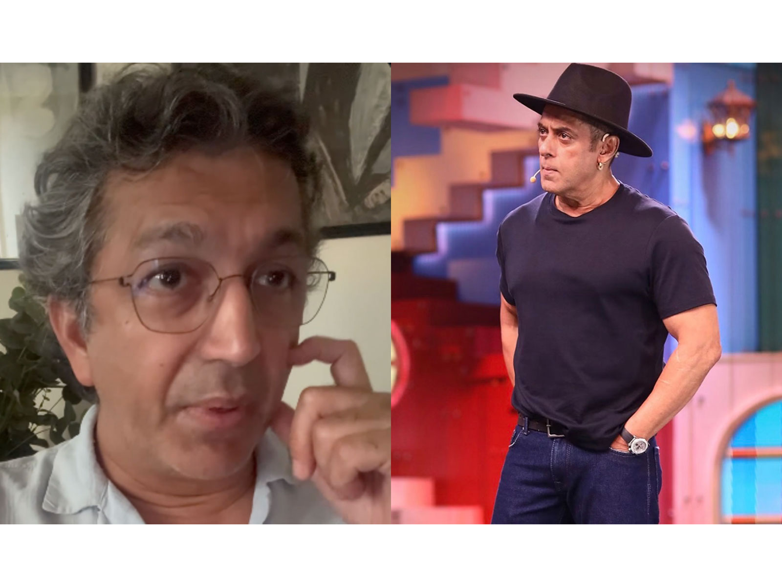 Kunal Kohli (L) Salman Khan (R) (Photos/@kunalkohli/@(JioHotstarReality) Kunal Kohli (L) Salman Khan (R) (Photos/@kunalkohli/@(JioHotstarReality)