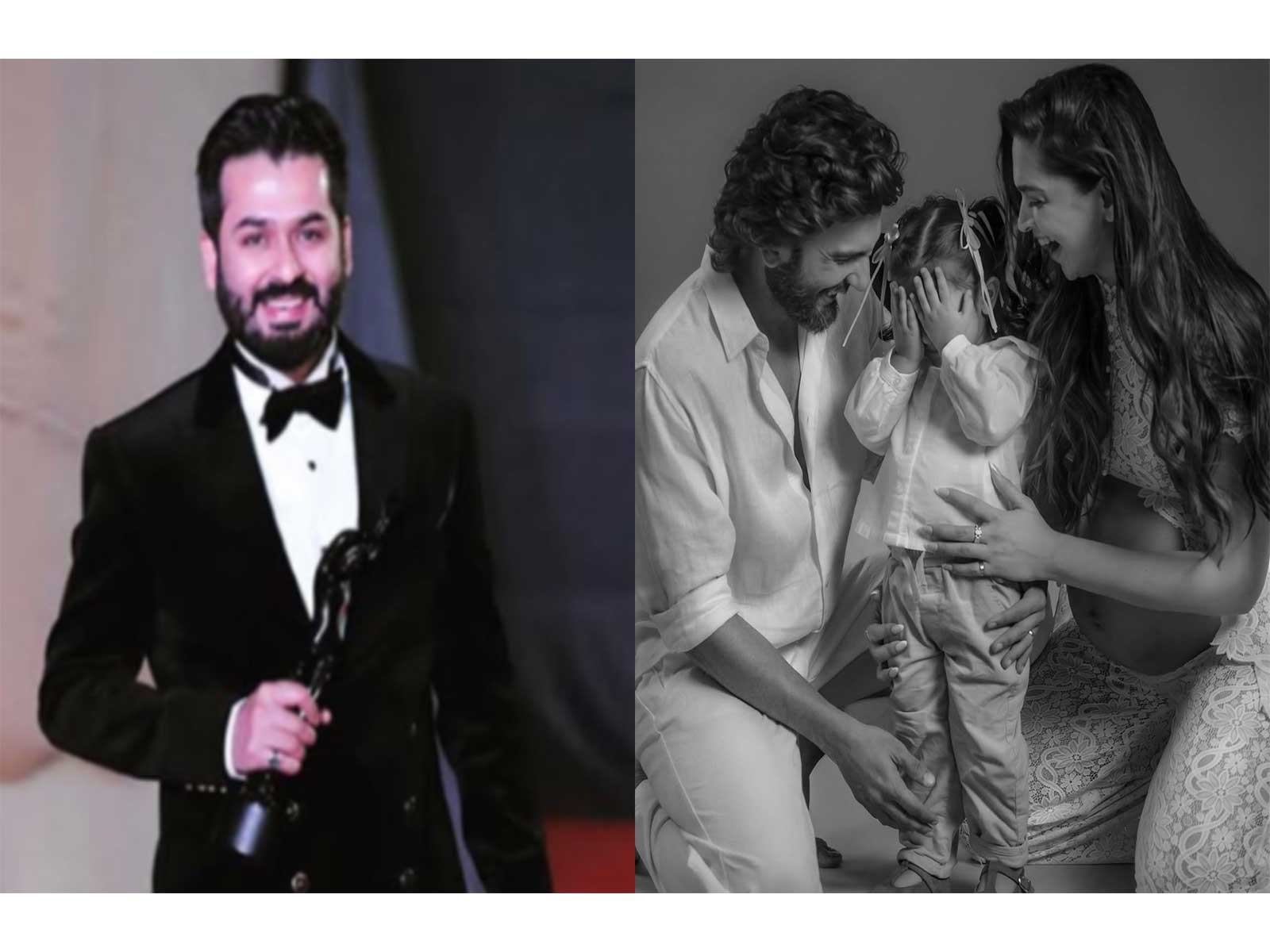 Aditya Dhar (L) Ranveer and Deepika with daighter (R) (Photos/instagram@adityadharfilms/@) Aditya Dhar (L) Ranveer and Deepika with daighter (R) (Photos/instagram@adityadharfilms/@)