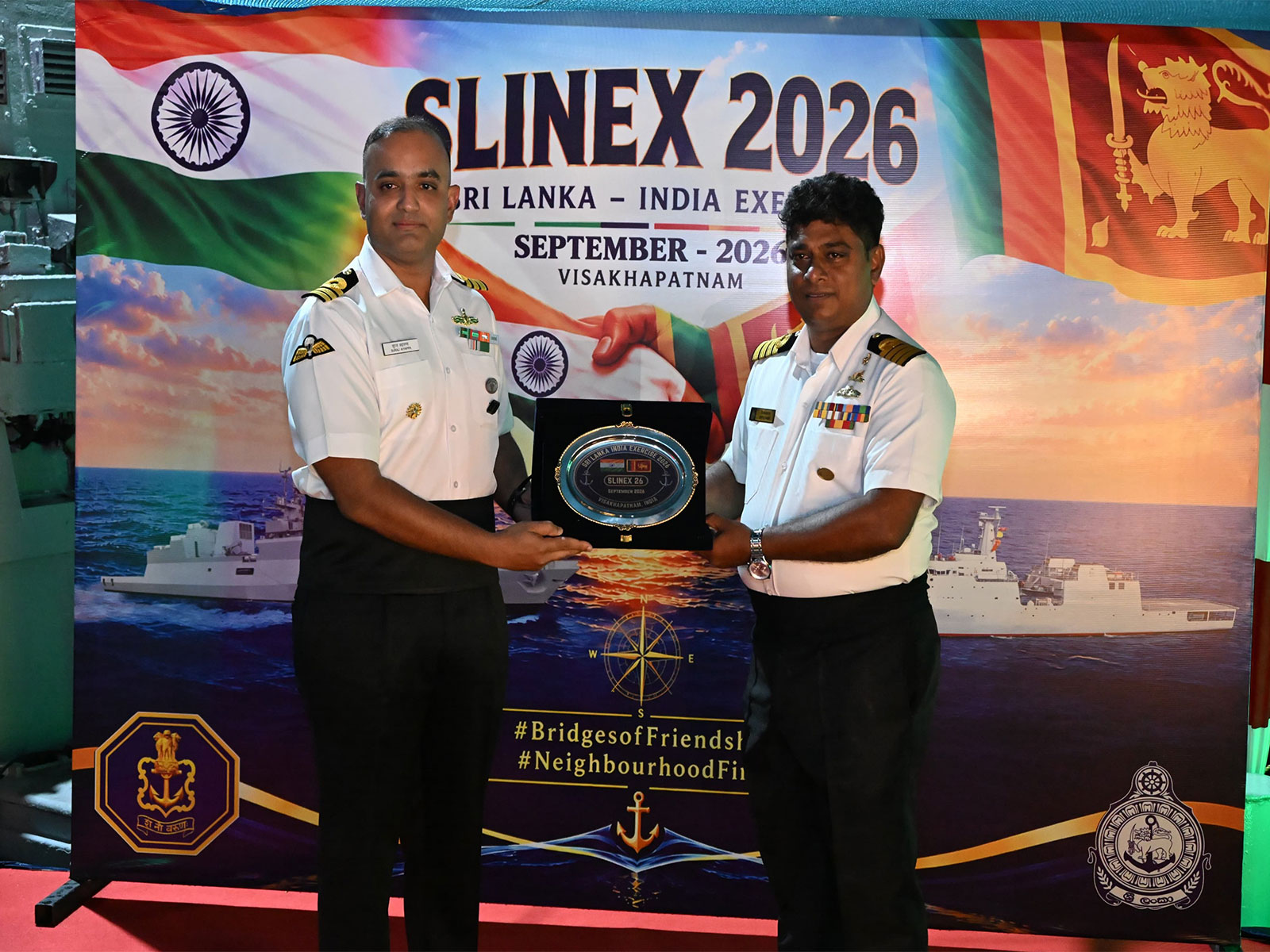 India-Sri Lanka exercise SLINEX 2026 (Photo/X@indiannavy)