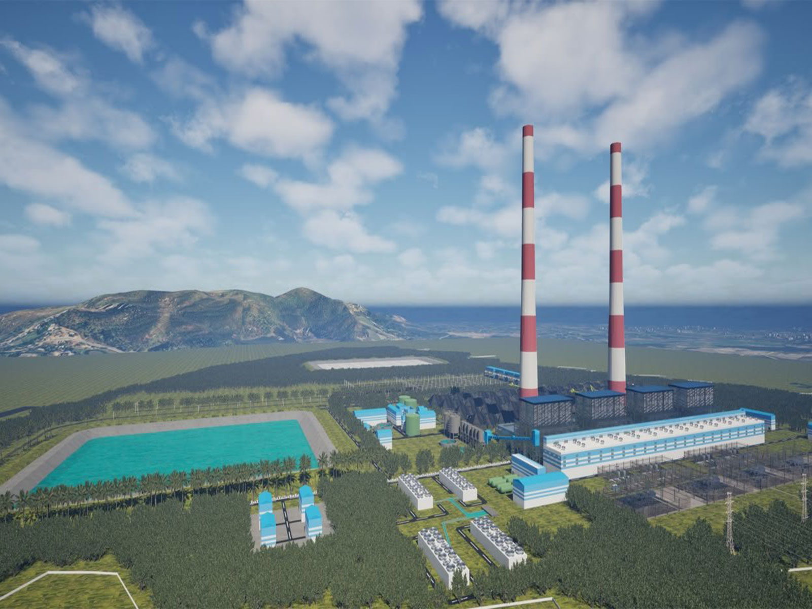 3,200 MW thermal power project (Photo/@himantabiswa)