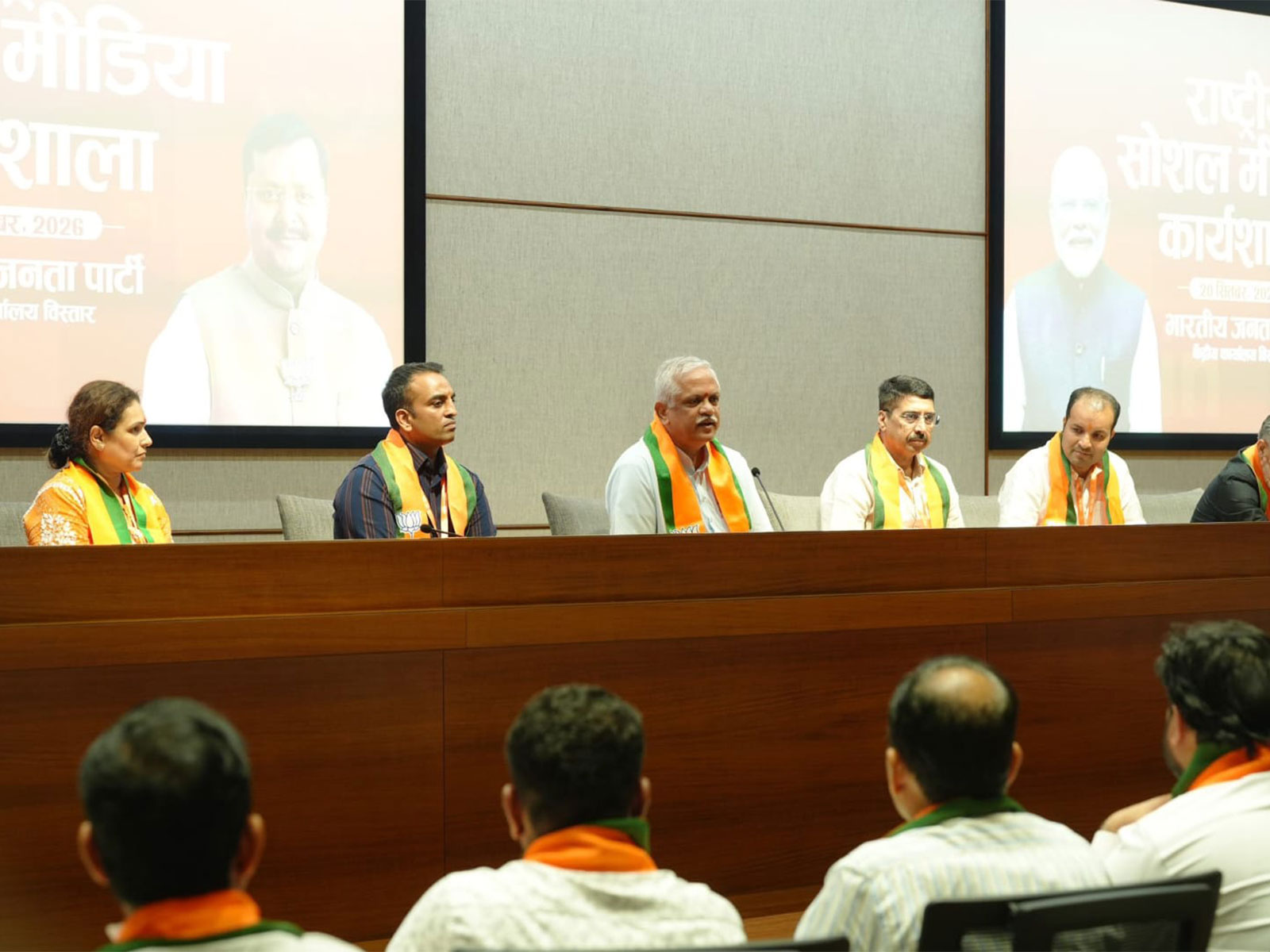 BJP’s ‘National Social Media Workshop’ focuses on strong cadre building,&hellip;