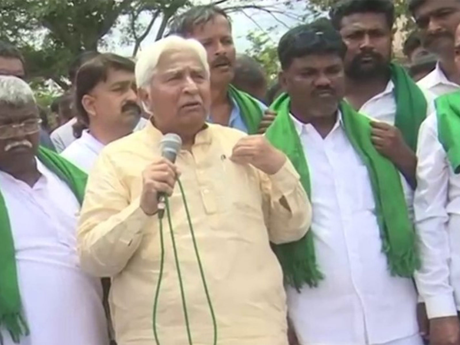 Karnataka Congress MLA and former state minister HK Patil (Photo/ANI) Karnataka Congress MLA and former state minister HK Patil (Photo/ANI)