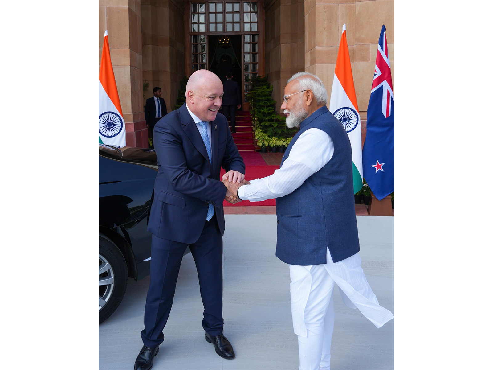 Prime Minister Narendra Modi and New Zealand's PM Luxon ( File Photo/@ChristopherLuxon) Prime Minister Narendra Modi and New Zealand's PM Luxon ( File Photo/@ChristopherLuxon)