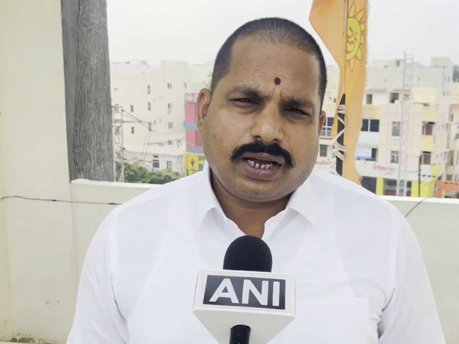 Bharatiya Janata Party (BJP) leader Karunasagar (Photo/ANI)