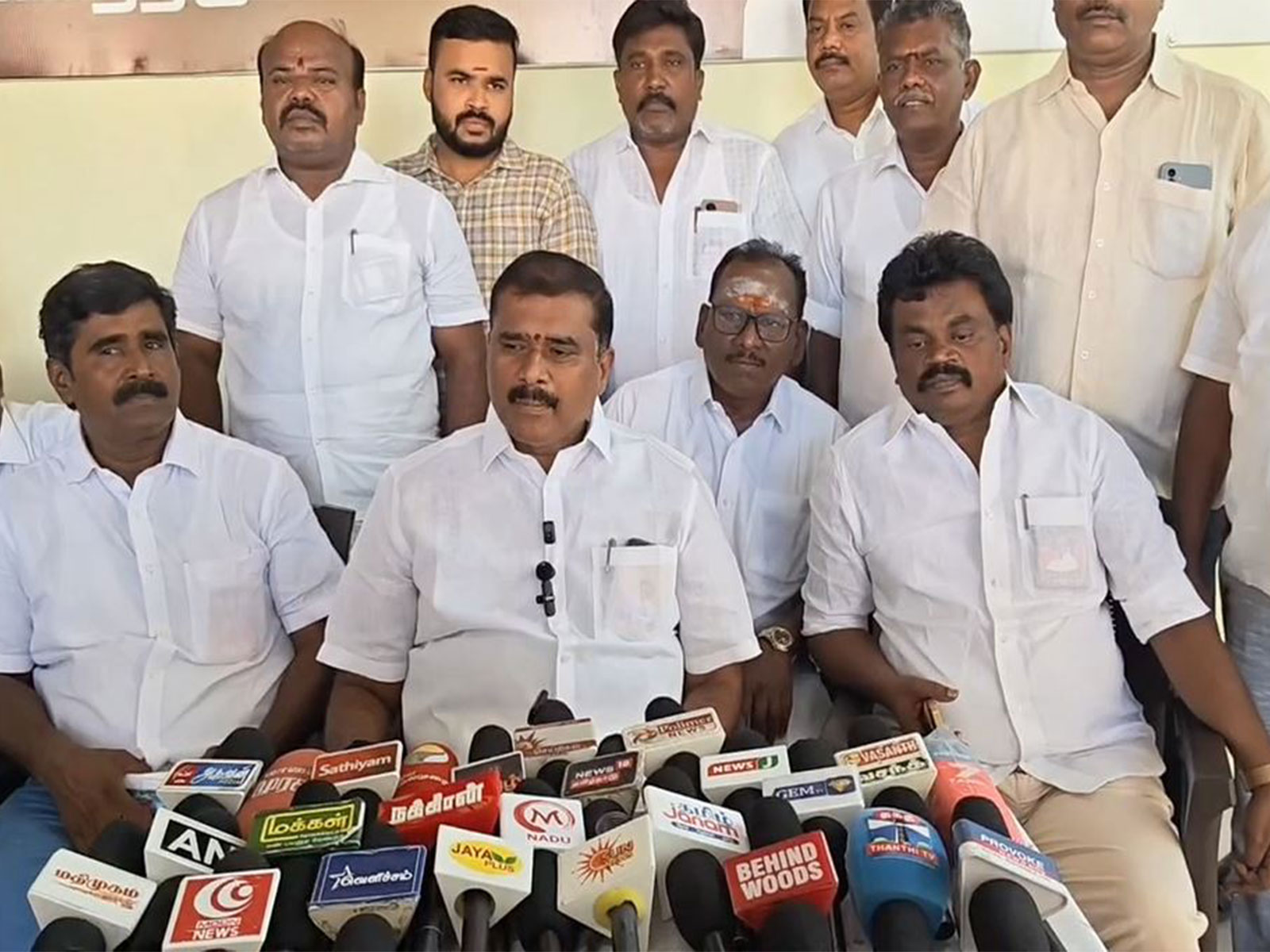 DMK MLA GV Markandeyan (Photo/ANI)