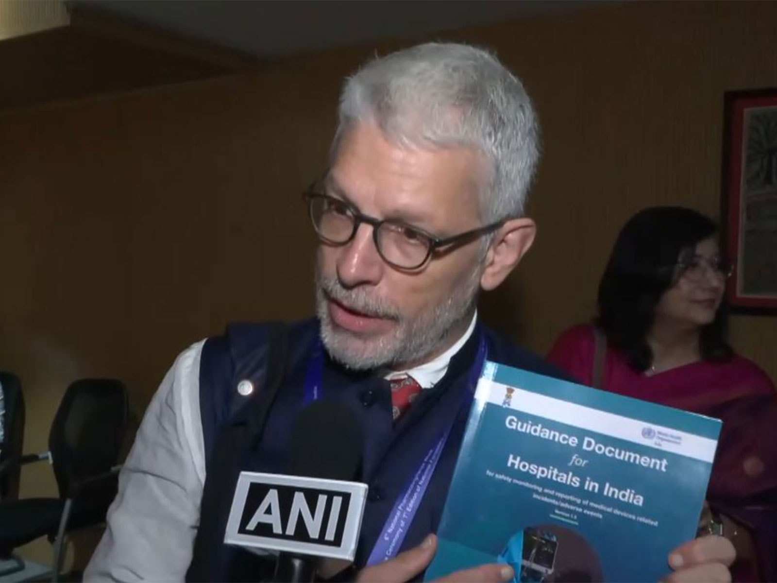WHO Representative to India Dr Yvan JF Hutin