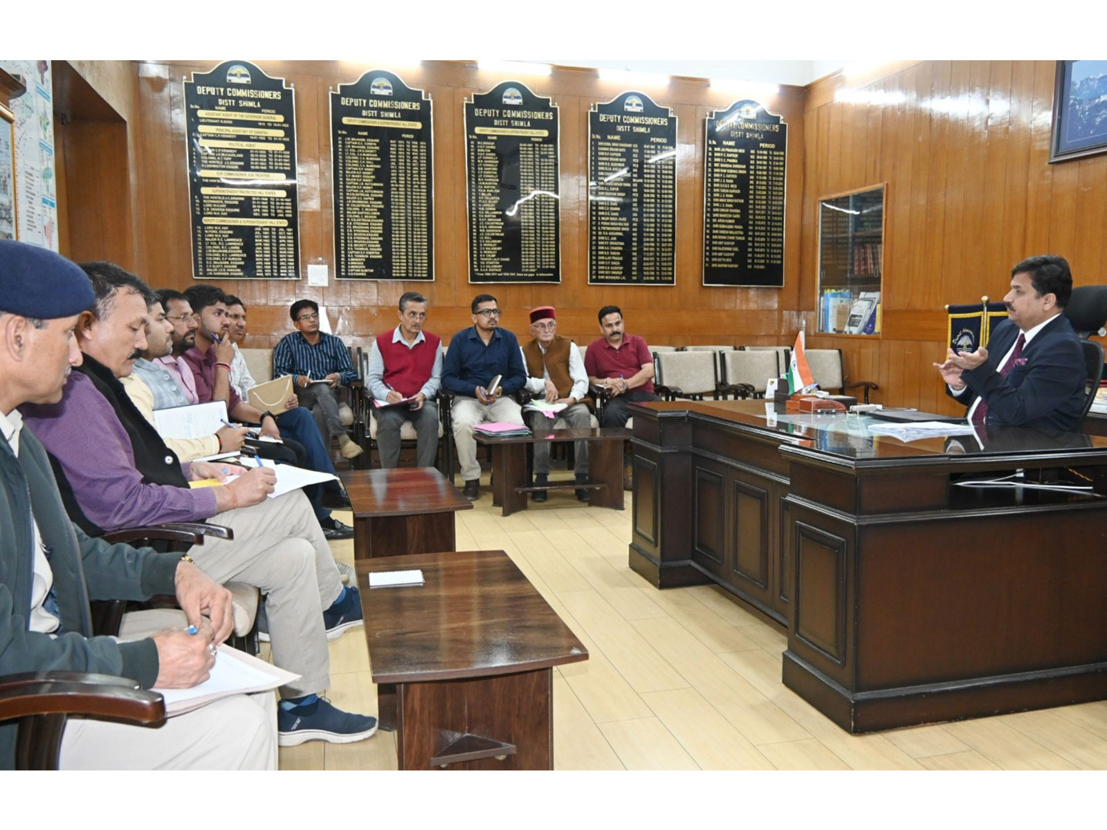 Shimla Deputy Commissioner Anupam Kashyap (Photo/ANI)
